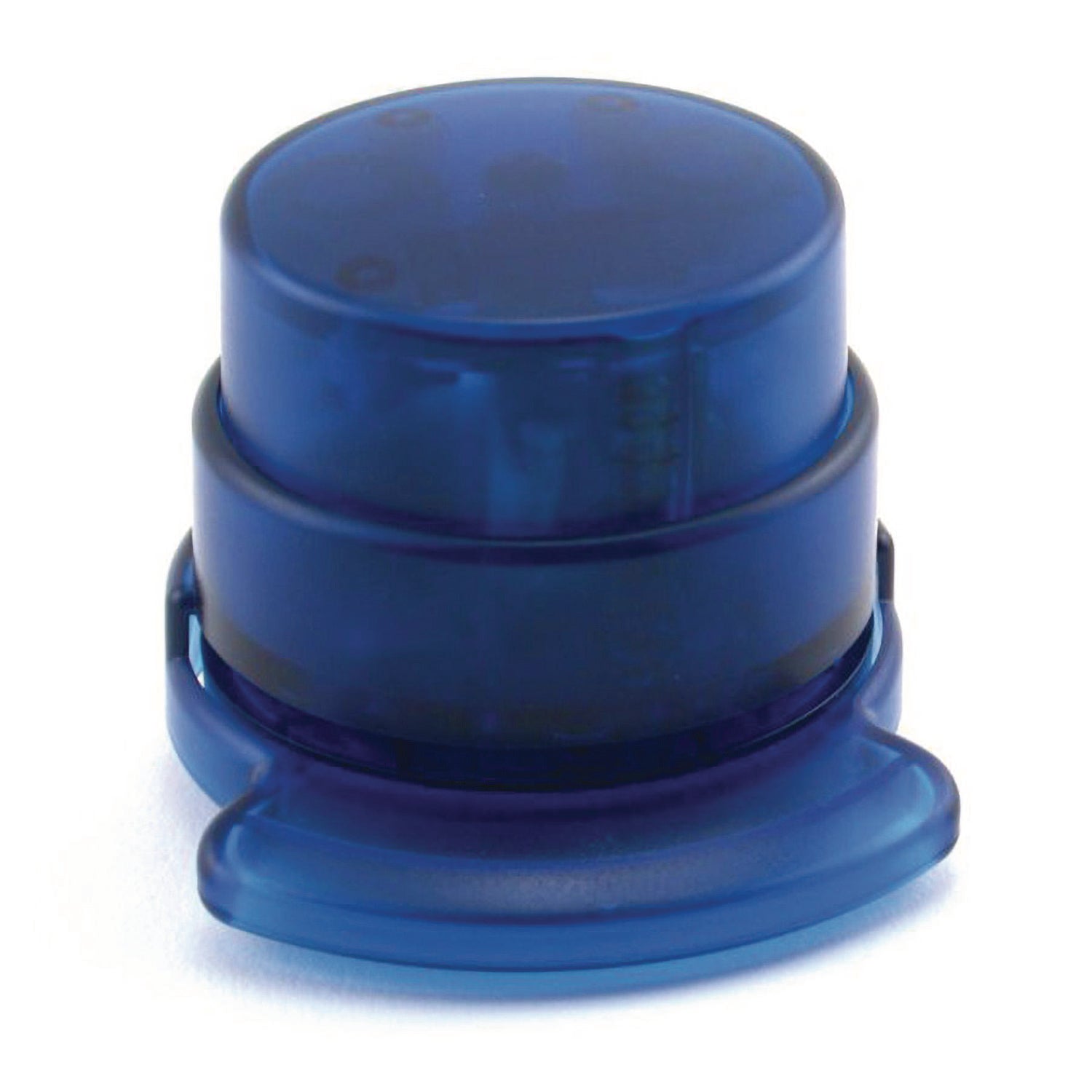 TPG Creations™ Staple-Free Stapler, 5-Sheet Capacity, 0.5" Throat Depth, Blue, 24/Carton