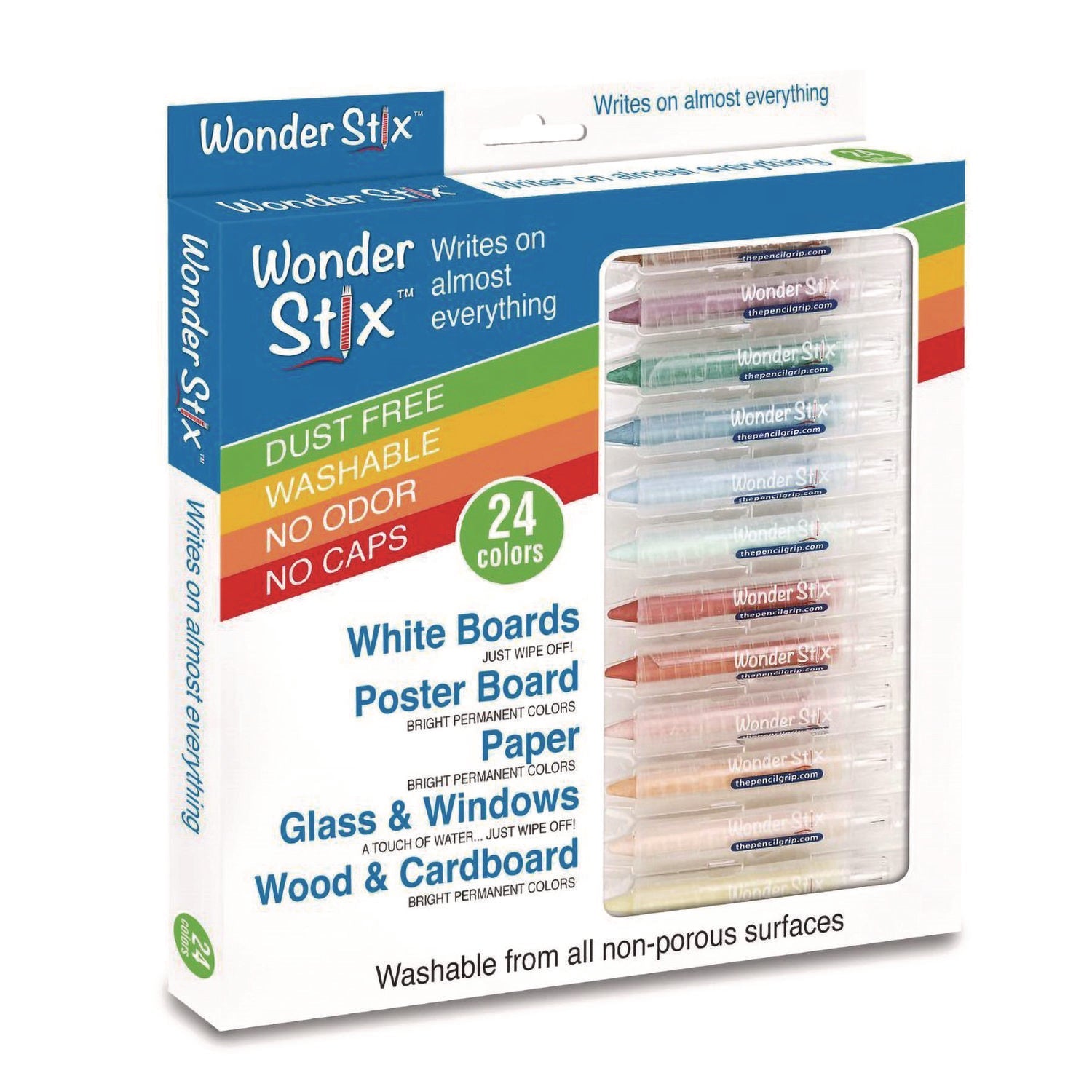 TPG Creations™ Wonder Stix Set, 0.5" x 3.7", Assorted, 24/Set, 12 Sets/Carton