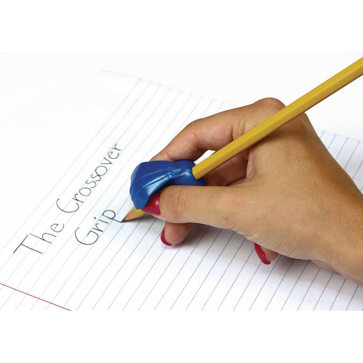 TPG Creations™ Crossover Grip, 1" Long, Assorted Metallic Colors, 100/Carton