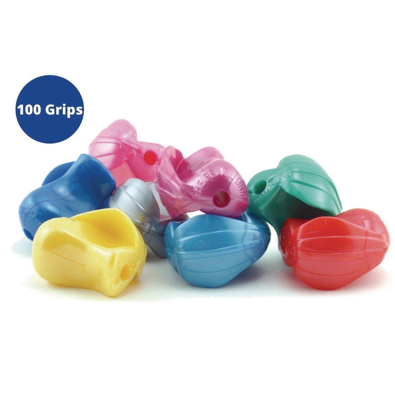 TPG Creations™ Crossover Grip, 1" Long, Assorted Metallic Colors, 100/Carton