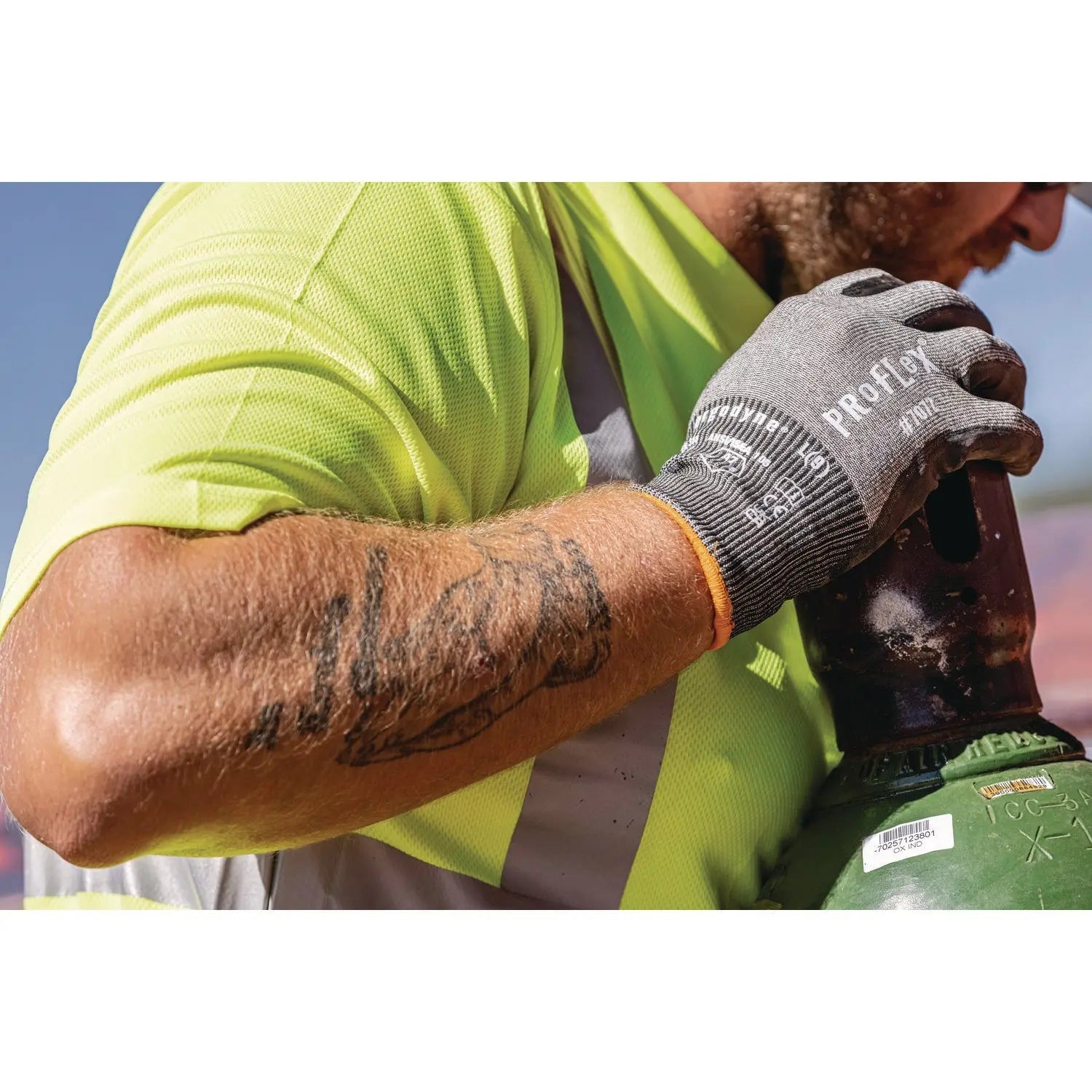 ergodyne® GloWear 8289-ECO Class 2 Recycled Hi-Vis T-Shirt, X-Large, Lime