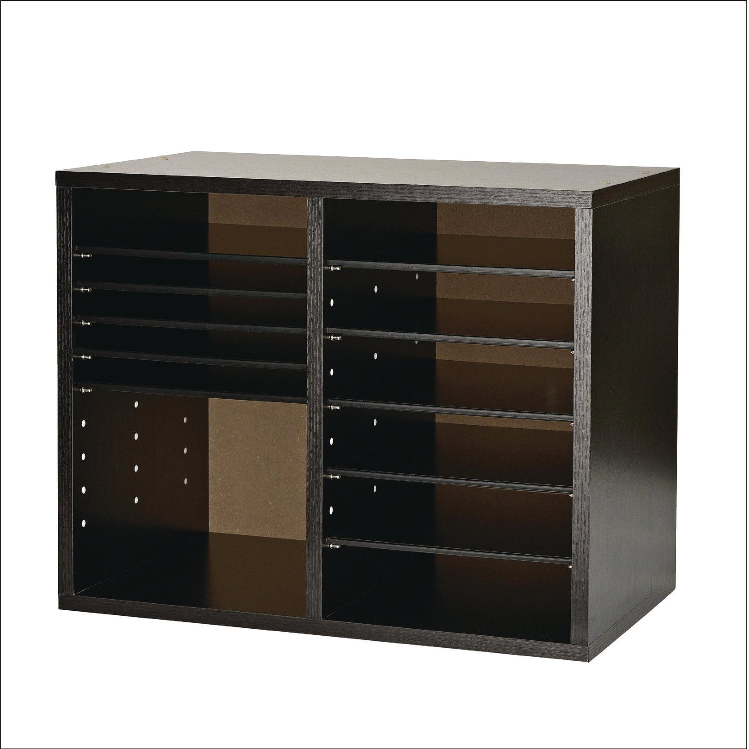AdirOffice Wood Adjustable Literature Organizer