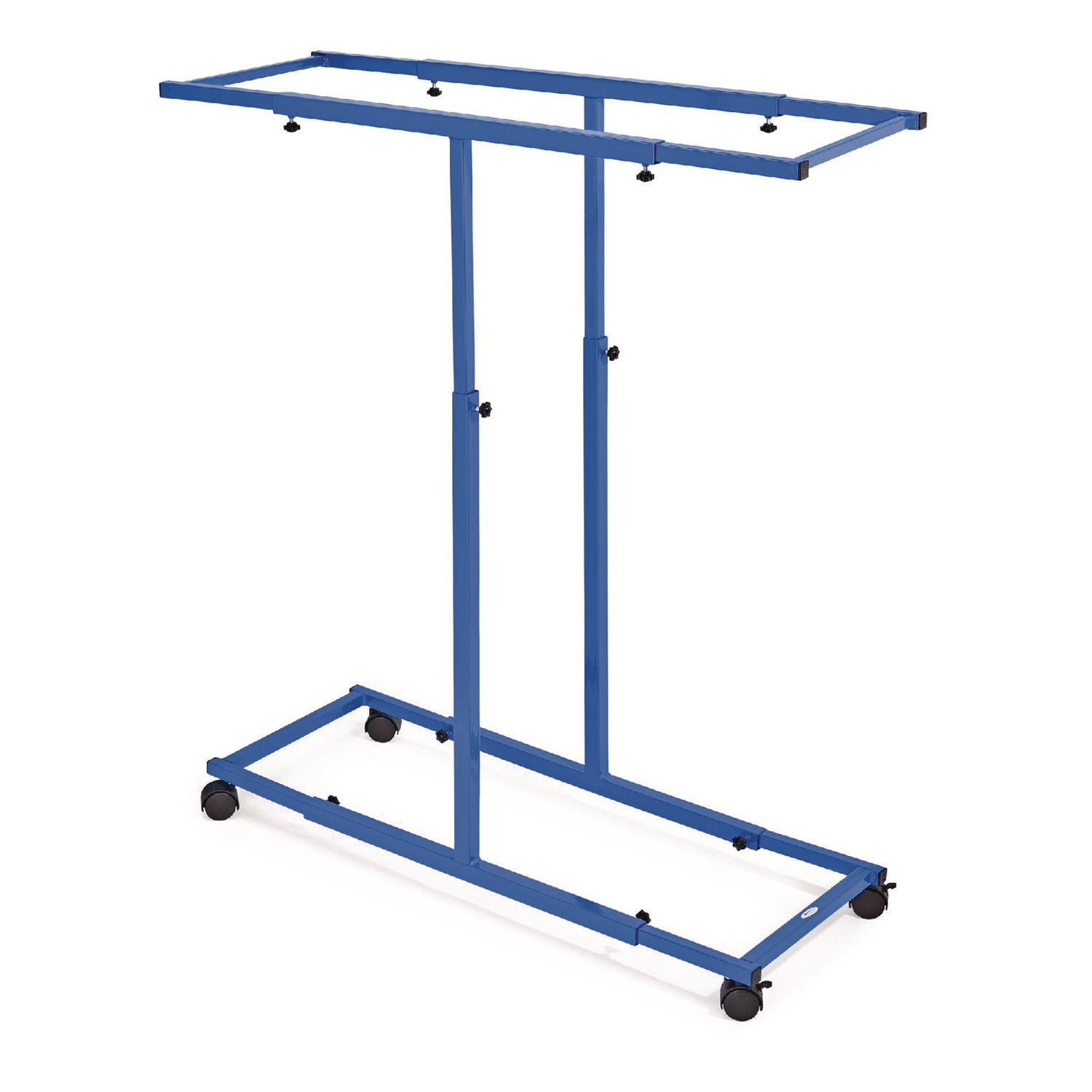 AdirOffice Blueprint Storage Cabinet Steel Vertical Plan Center, Assorted Document Sizes, 15" x 27" to 47.25" x 32.5" to 57", Blue