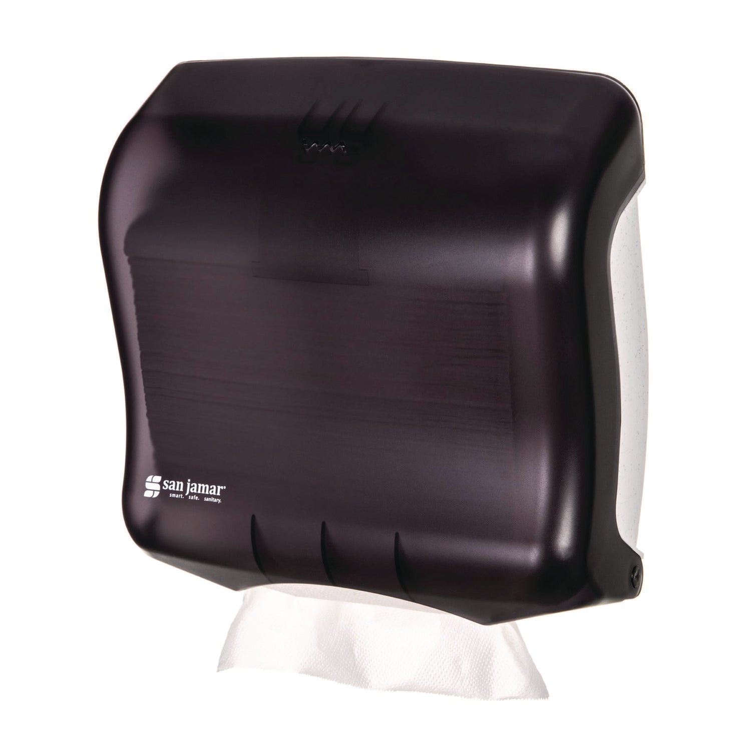 San Jamar® Ultrafold Towel Dispenser, 11.5 x 6 x 11.5, Black - Bloom Skins