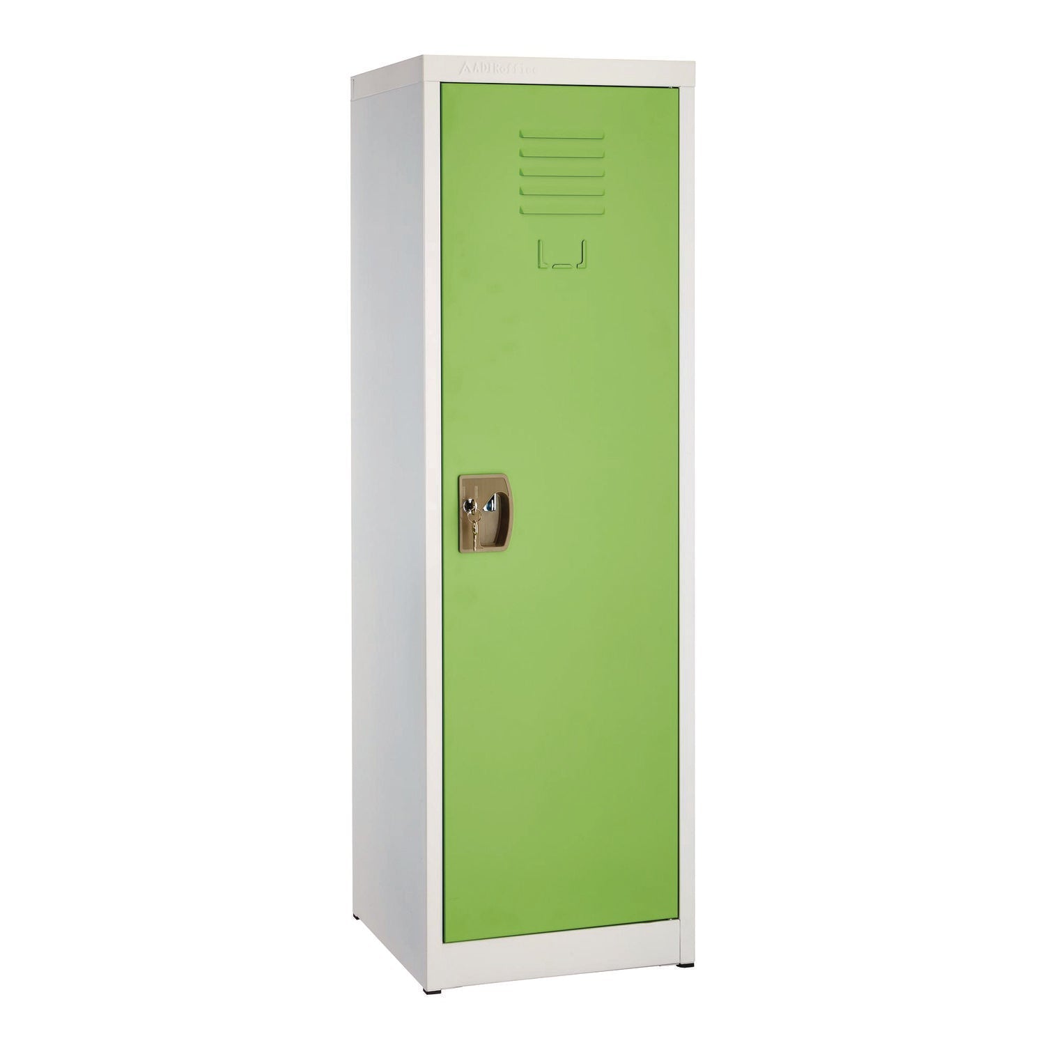 AdirOffice Steel Storage Locker, 1 Compartment, 15 x 15 x 48, Green - Bloom Skins