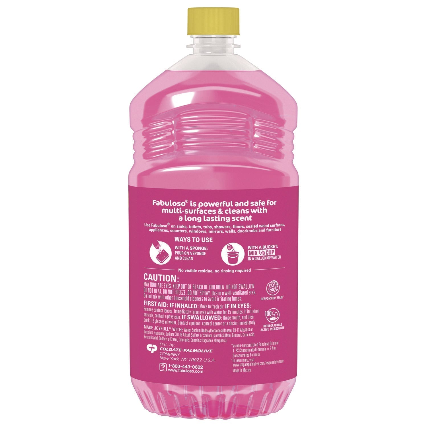 Fabuloso® Multi-Use Cleaner, Watermelon Scent, 56 oz Bottle