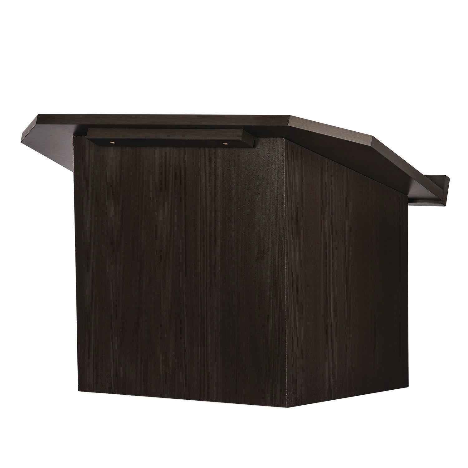 AdirOffice Foldable Tabletop Podium Lectern Speaker Stand, 27 x 16 x 19, Black