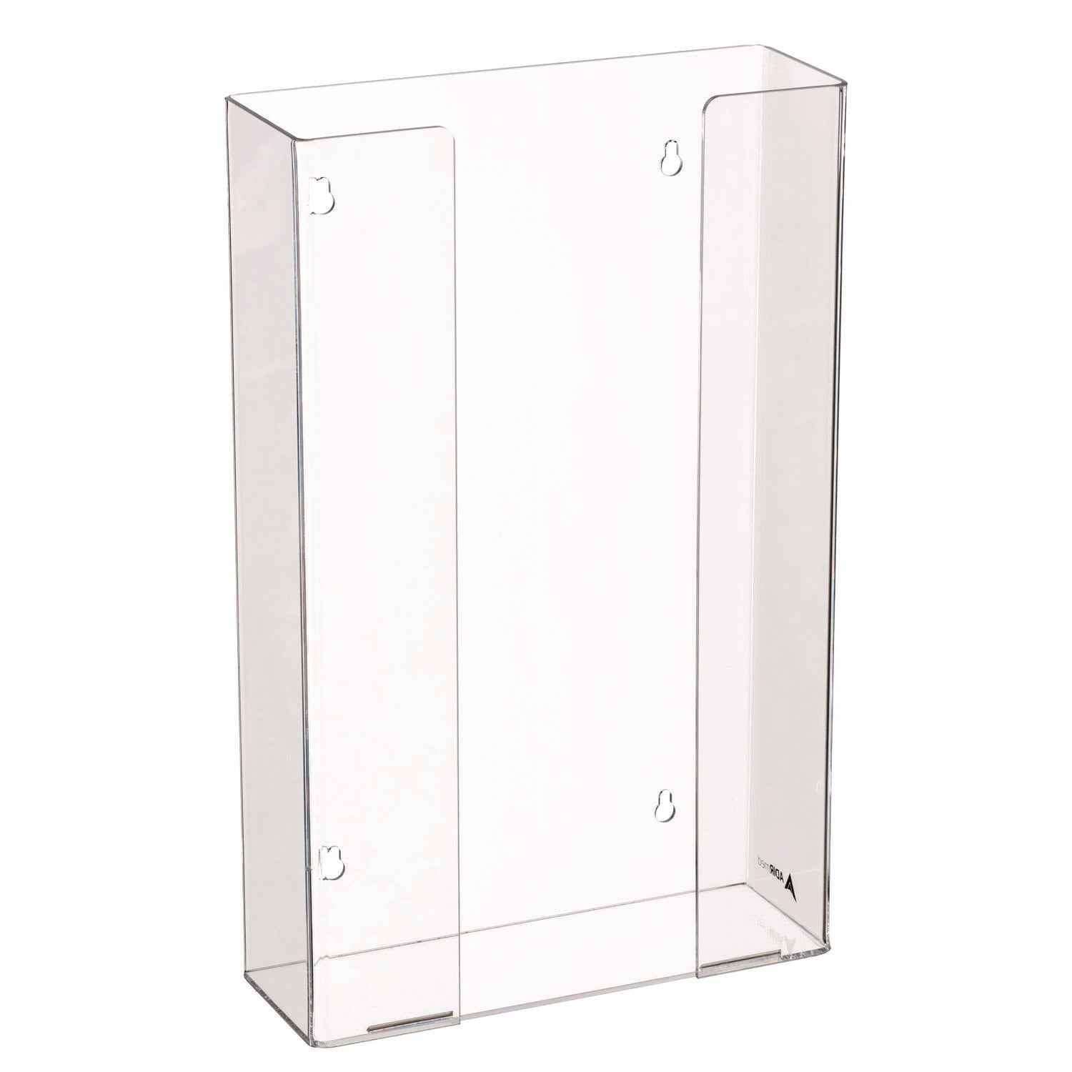 AdirMed Acrylic Glove Dispenser, Triple Box Capacity, 10.2 x 3.5 x 16.1, Clear