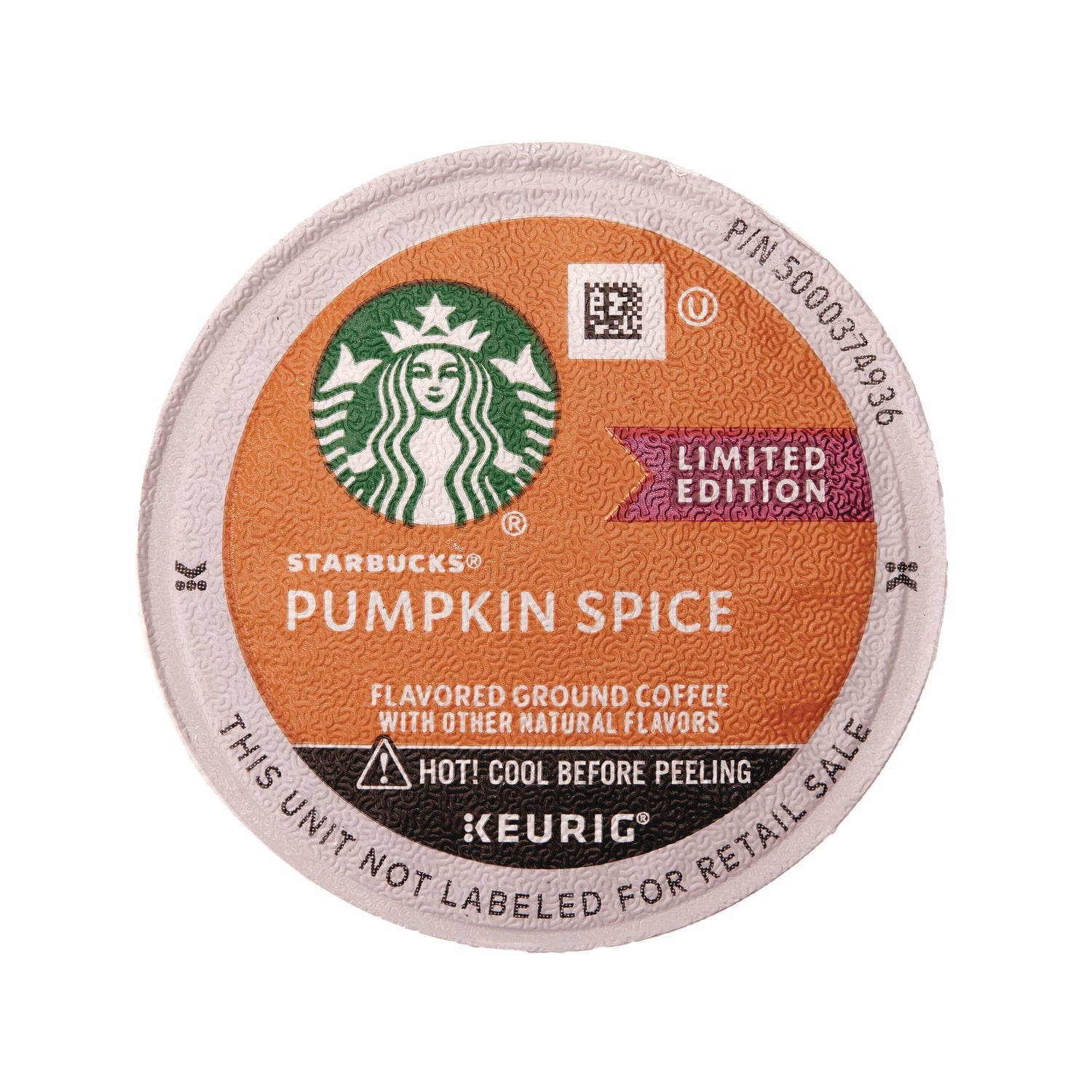 Starbucks® Pumpkin Spice Coffee K-Cup, 22/Box