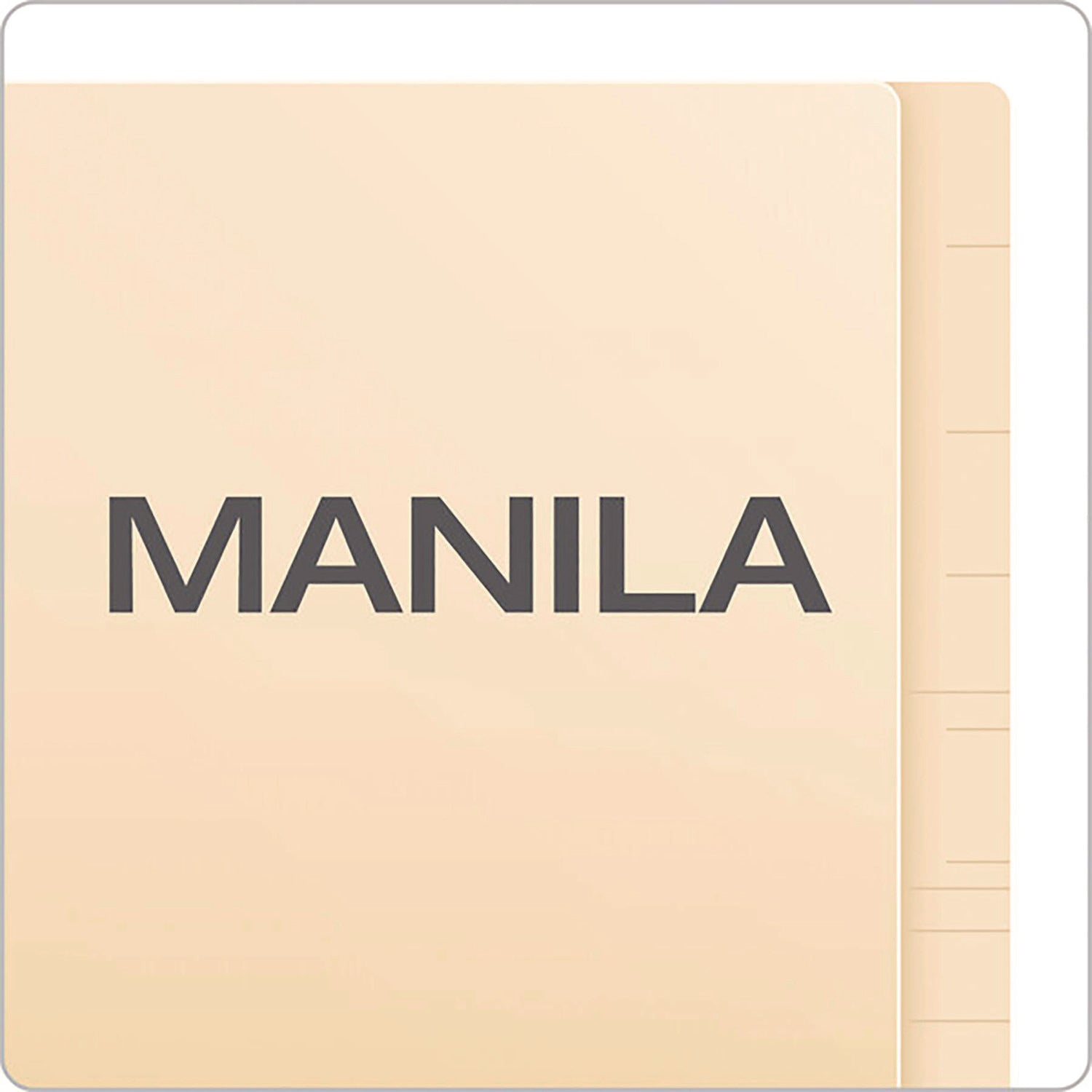 Pendaflex® SmartShield End Tab Fastener Folders, 1 Fastener, Letter Size, Manila Exterior, 50/Box - Bloom Skins