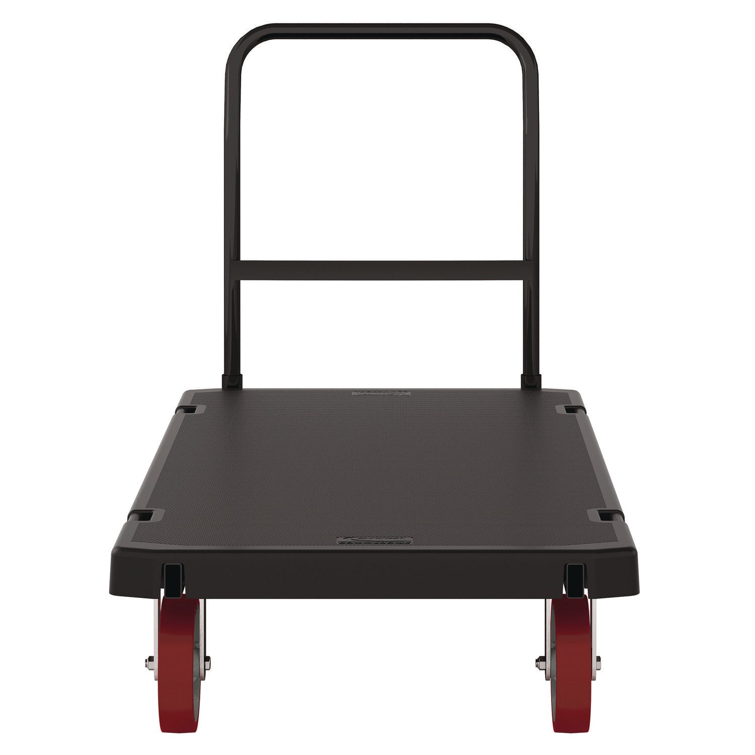 Suncast Commercial® Resin Platform Truck, 1,600 lb Capacity, 30.25 x 64.5 x 41, Black