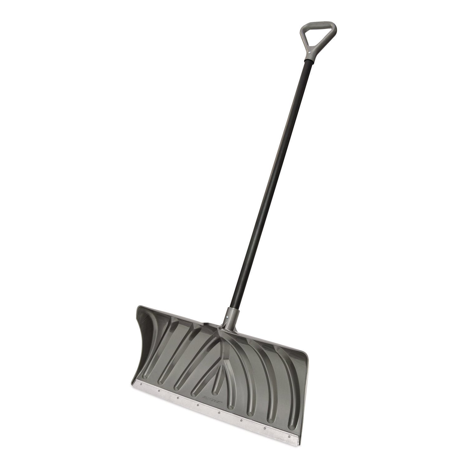 Suncast Commercial® Steel Core Snow Pusher with Wear Strip, 24" Wide, 57.55" Long, 6/Carton
