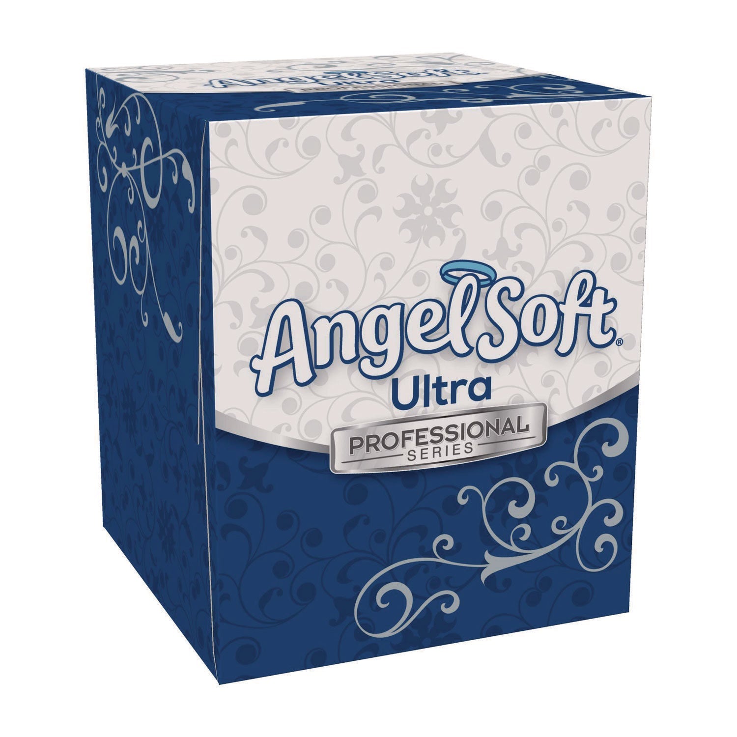 Angel Soft® ps Ultra Facial Tissue, 2-Ply, White, 96 Sheets/Box, 36 Boxes/Carton