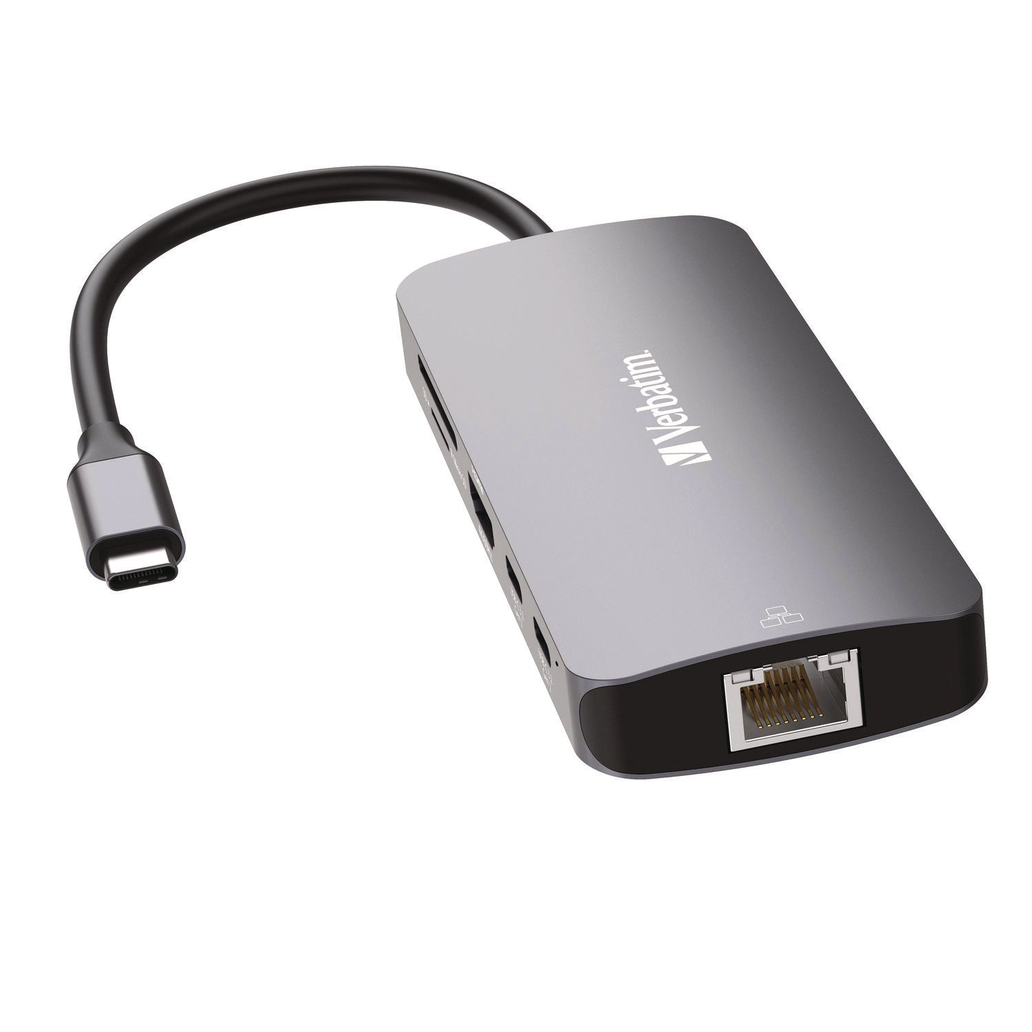Verbatim® USB-C Pro Multiport Hub9 Port, Gray