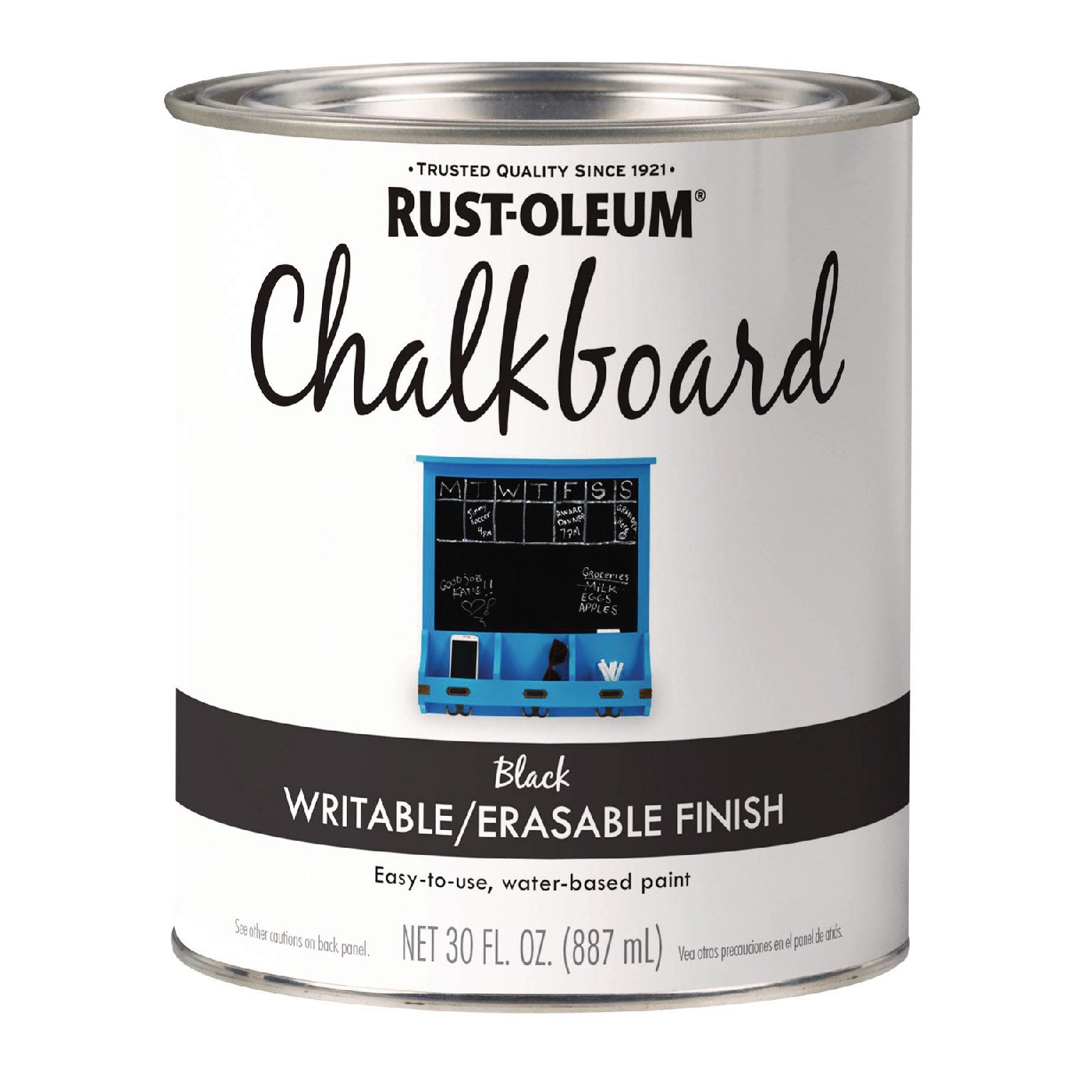 Rust-Oleum Chalkboard Paint | Matte Black Quart