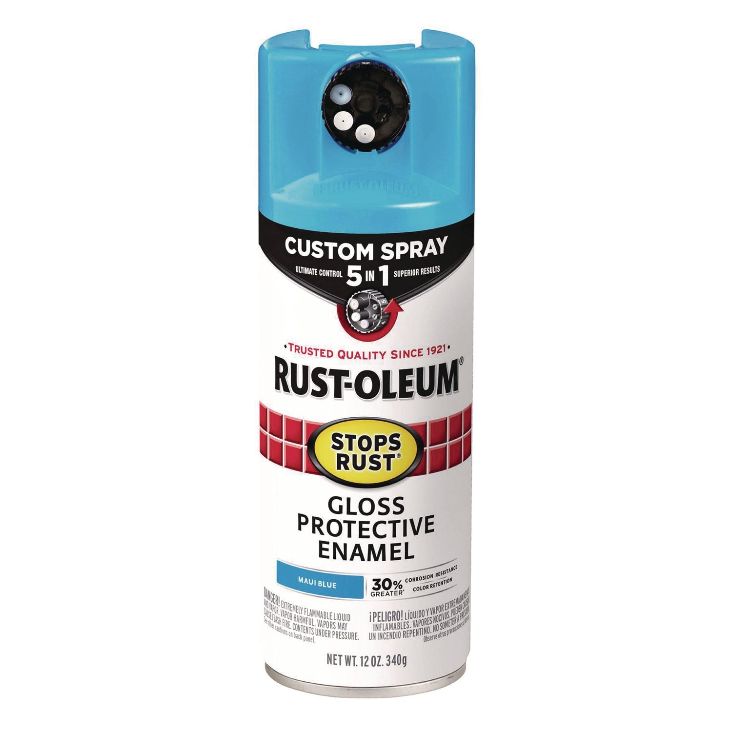 Rust-Oleum Stops Rust 5-in-1 Spray Paint | Blue
