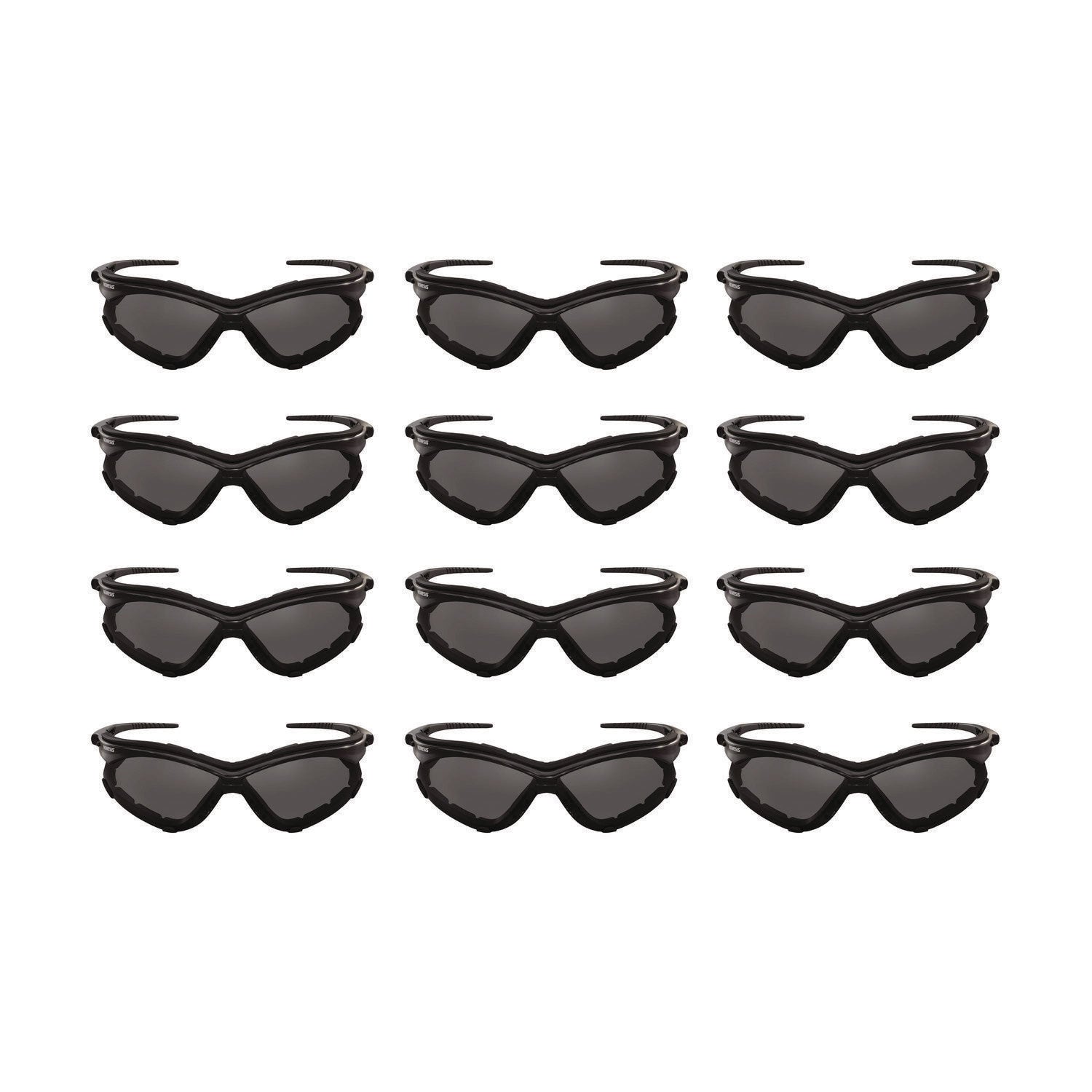 KleenGuard V30 Nemesis Foam Safety Glasses|Smoke