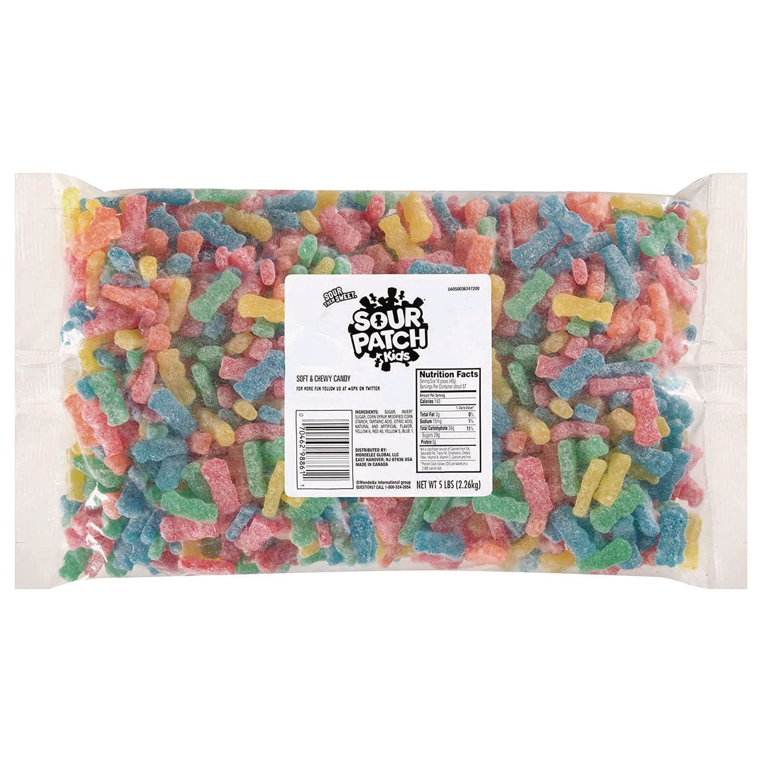 Sour Patch Kids® Variety Bag, Assorted Sour, 5 lb Bag