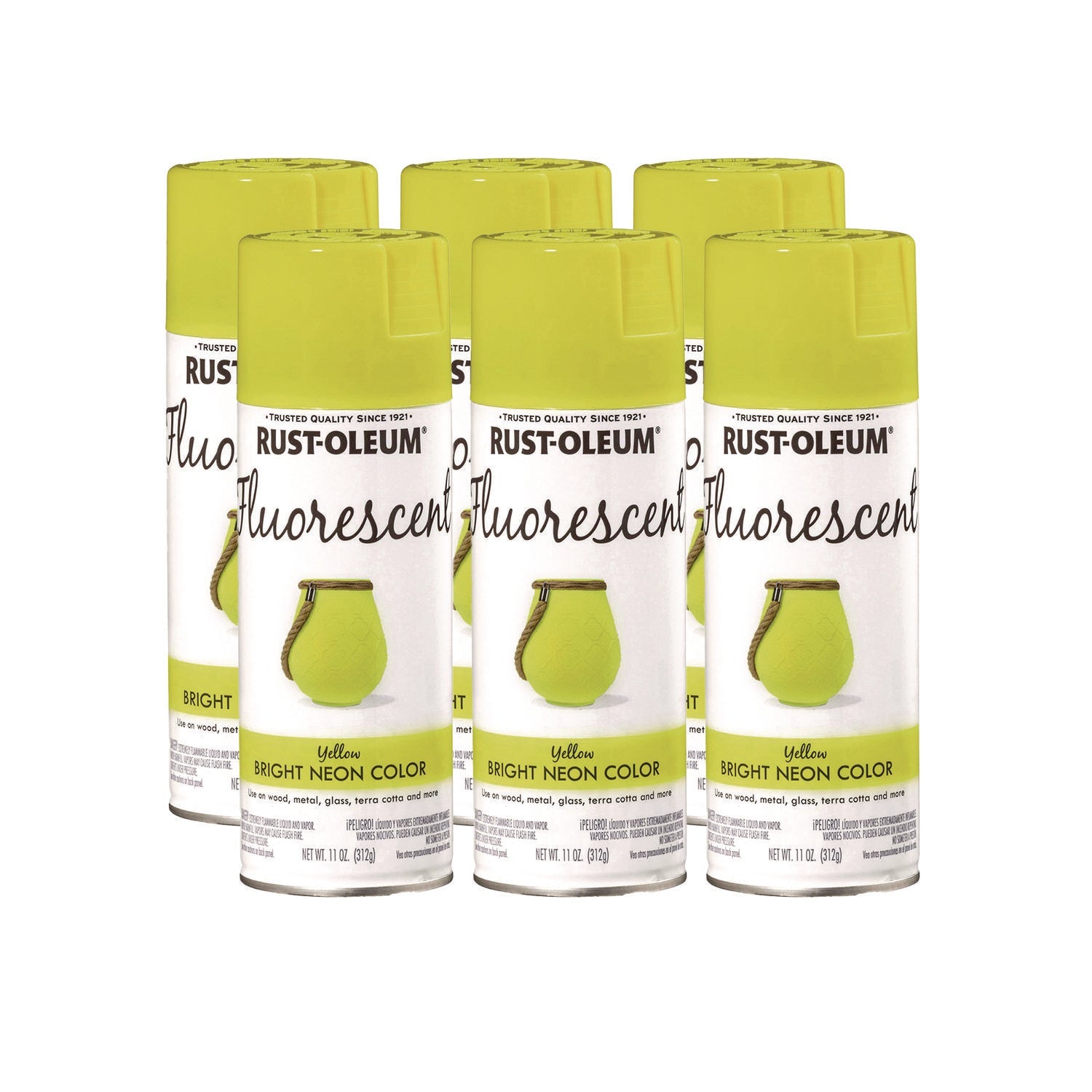 Rust-Oleum Specialty Fluorescent Spray Paint | 6/Ct