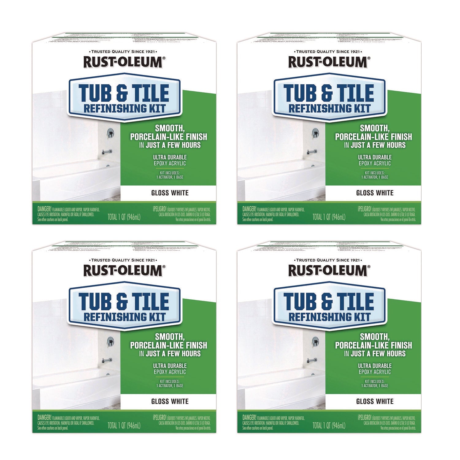 Rust-Oleum Specialty Tub and Tile Refinishing Kit