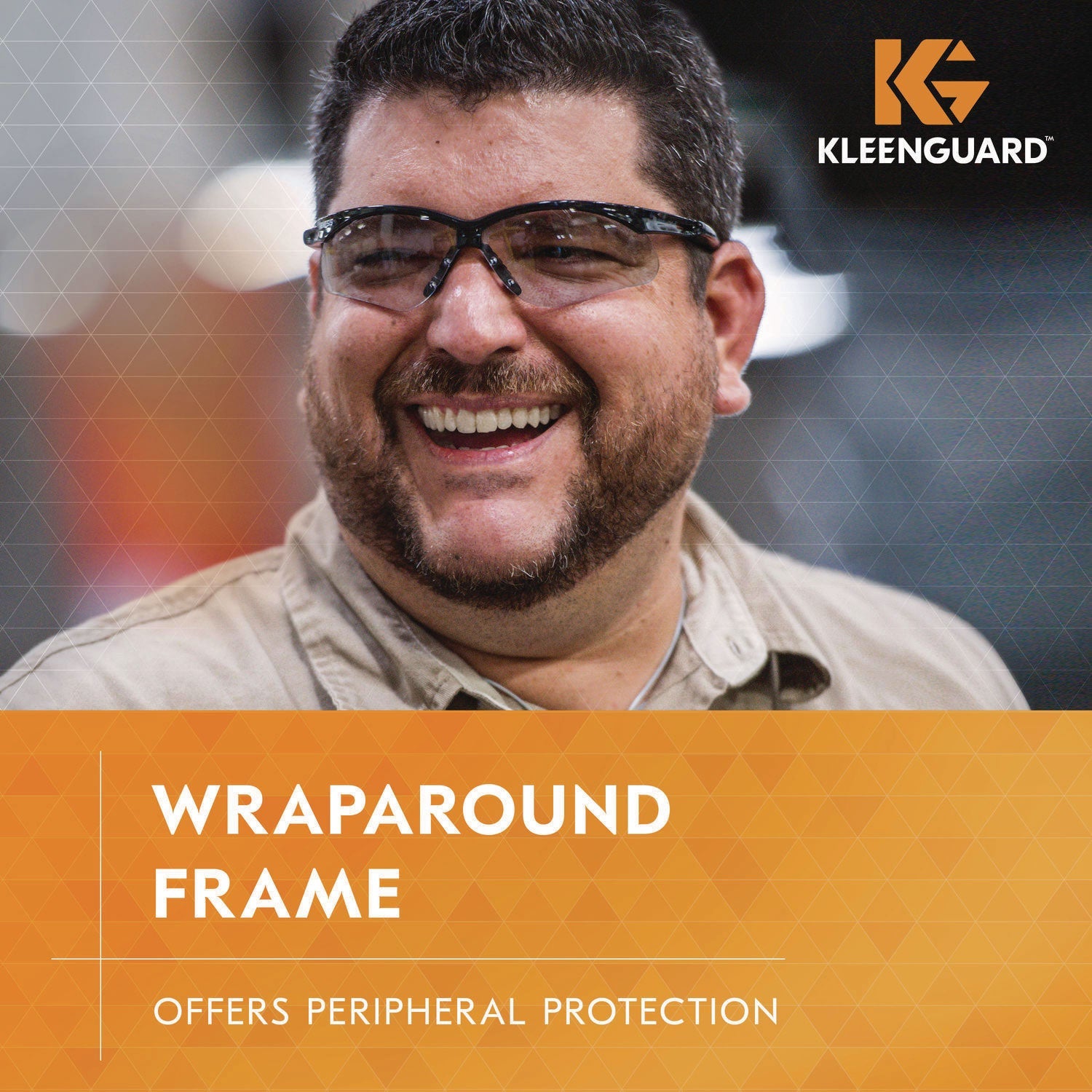 KleenGuard™ Nemesis Safety Glasses, Black Frame, Indoor/Outdoor Lens - Bloom Skins