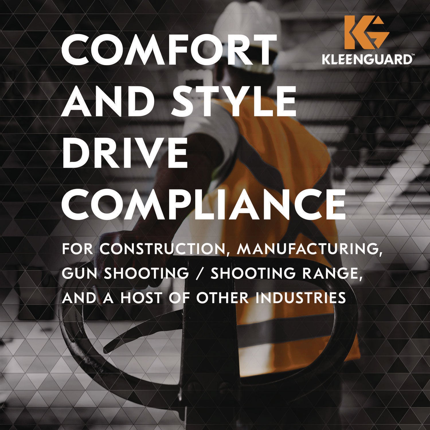 KleenGuard™ Nemesis Safety Glasses, Black Frame, Indoor/Outdoor Lens - Bloom Skins