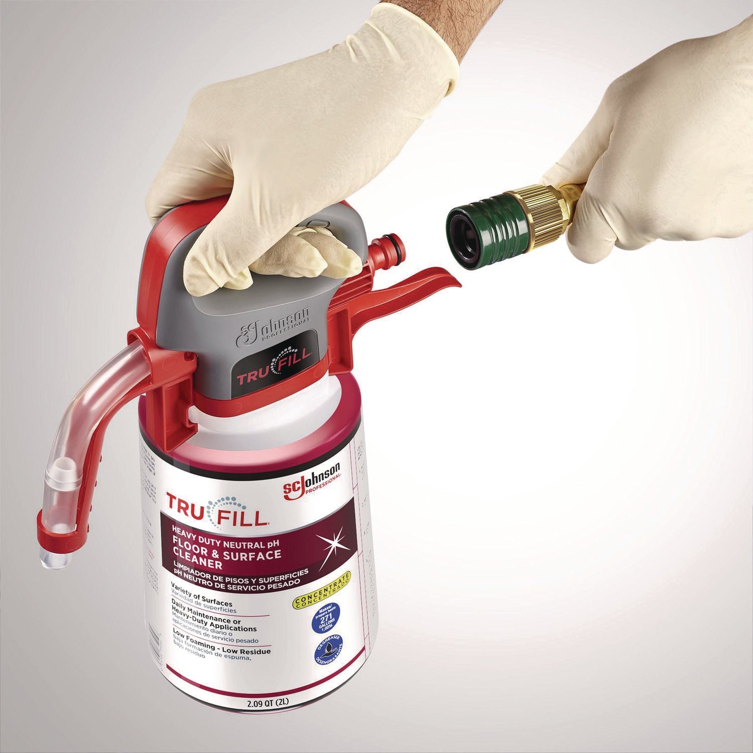 SC Johnson Professional® TruFill Starter Pack, Fresh Scent, Two 2 L Cartridges, One Dispenser Head - Bloom Skins