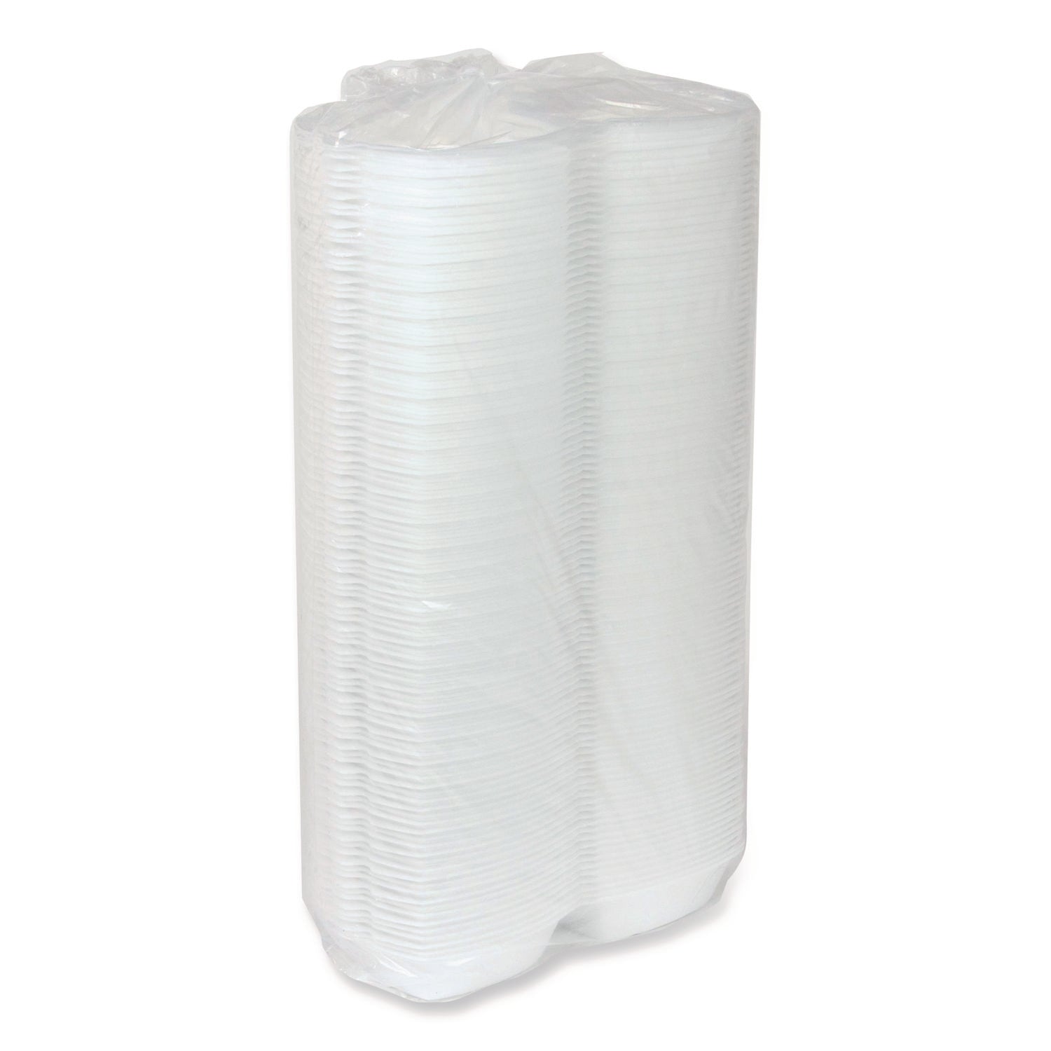 Pactiv Evergreen Conventional Foam Hinged Lid Container, 5 x 5 x 2.5, White, 500/Carton