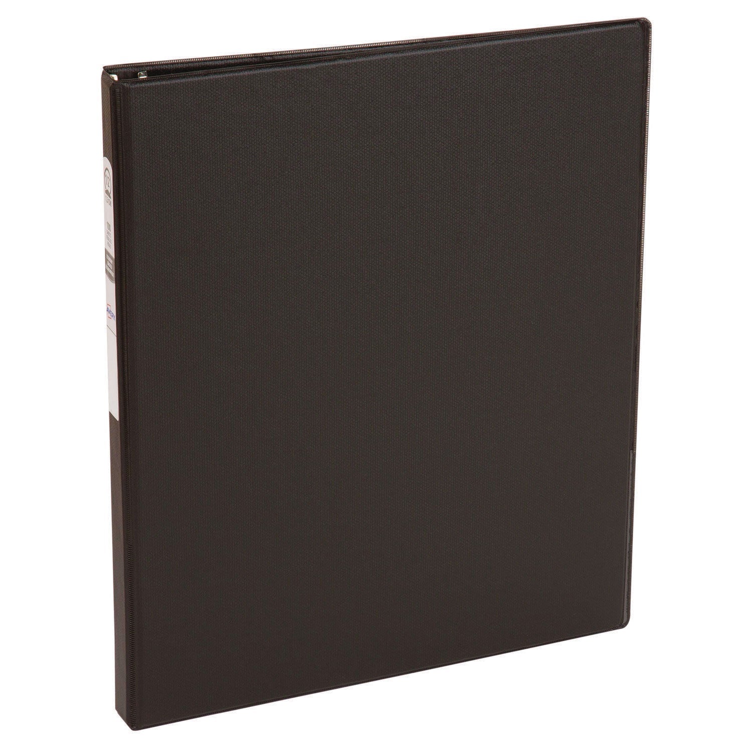 Avery® Economy Non-View Binder With Round Rings, 3 Rings, 0.5" Capacity, 11 X 8.5, Black, (3201)