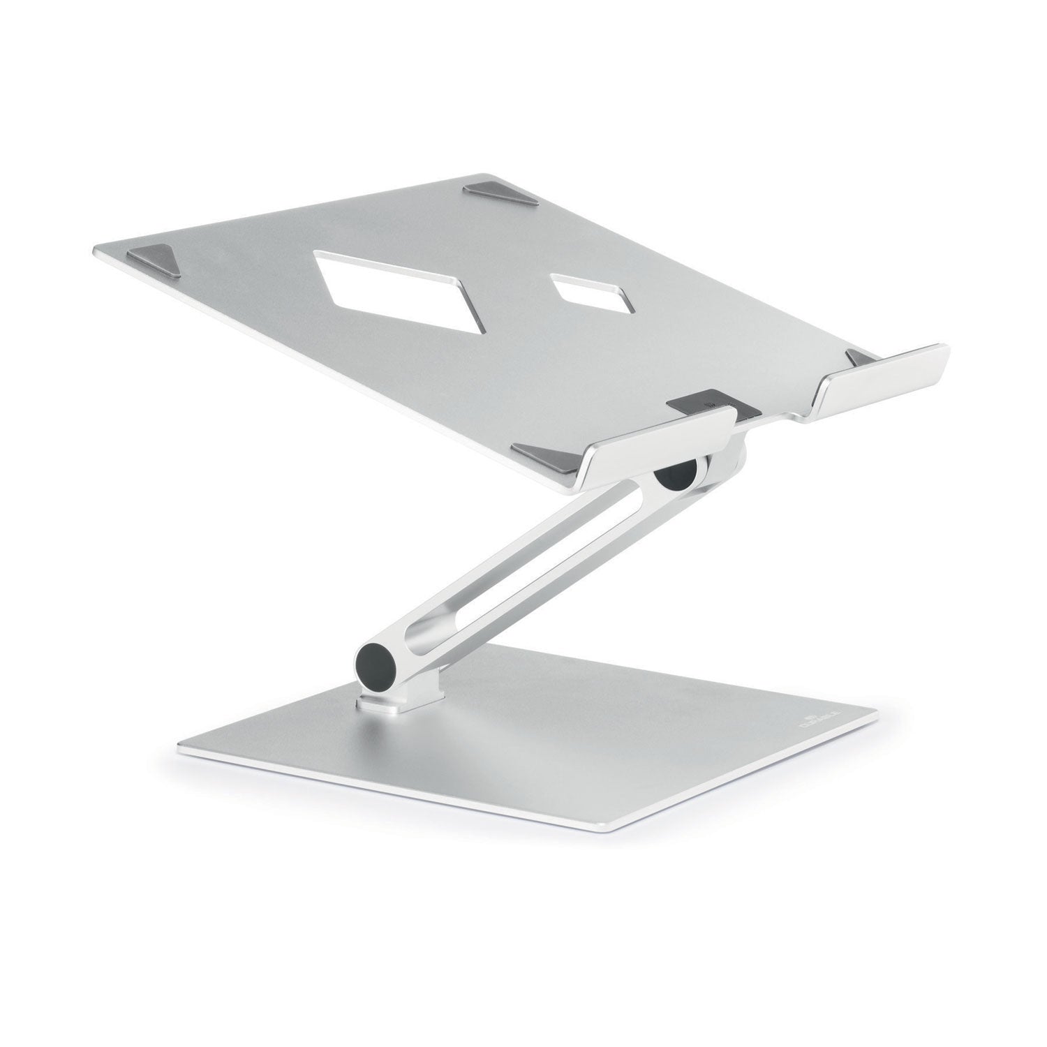 Durable® Folding Adjustable Laptop Mount, Silver, Supports 11 lbs - Bloom Skins