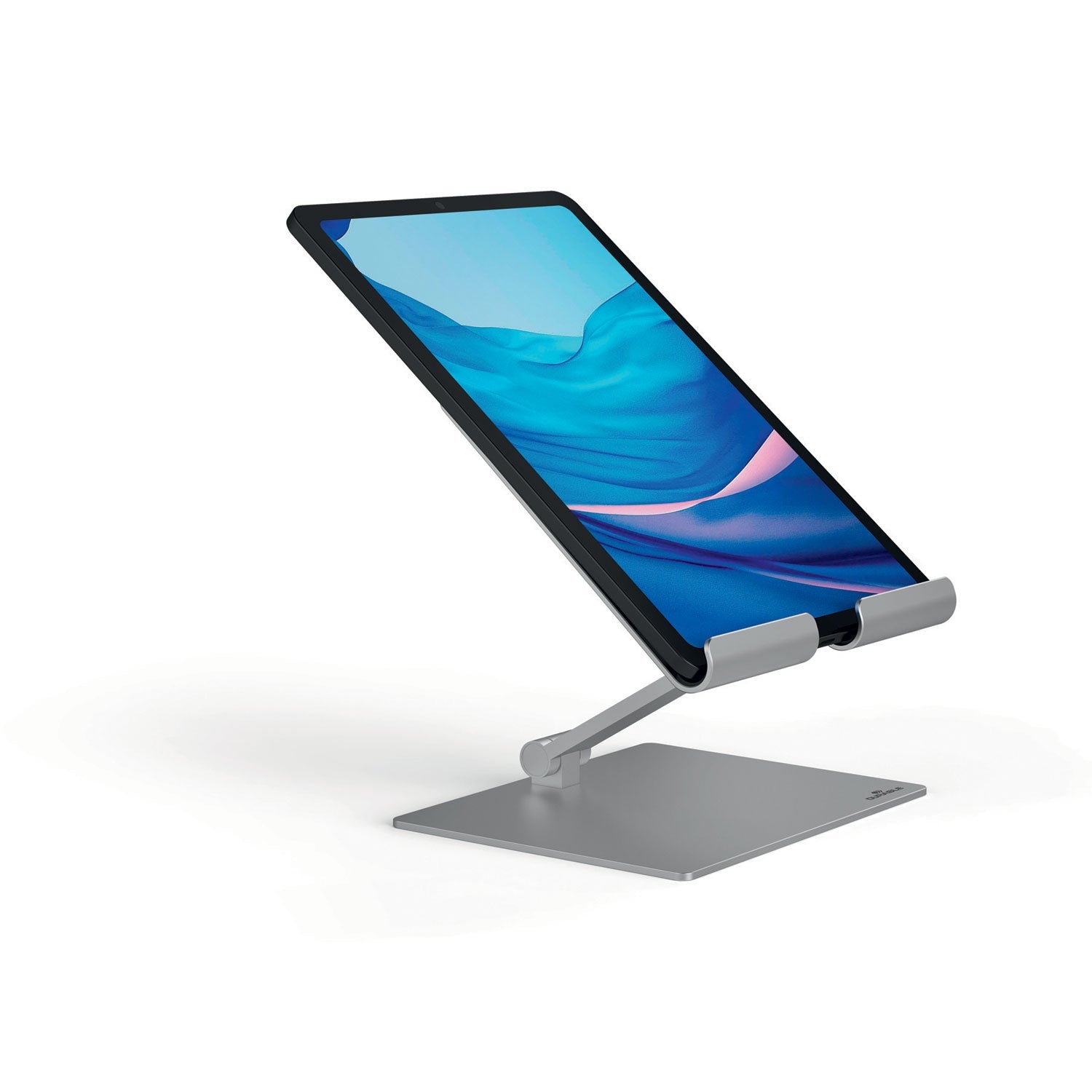 Durable® Adjustable Tablet Stand, Silver - Bloom Skins