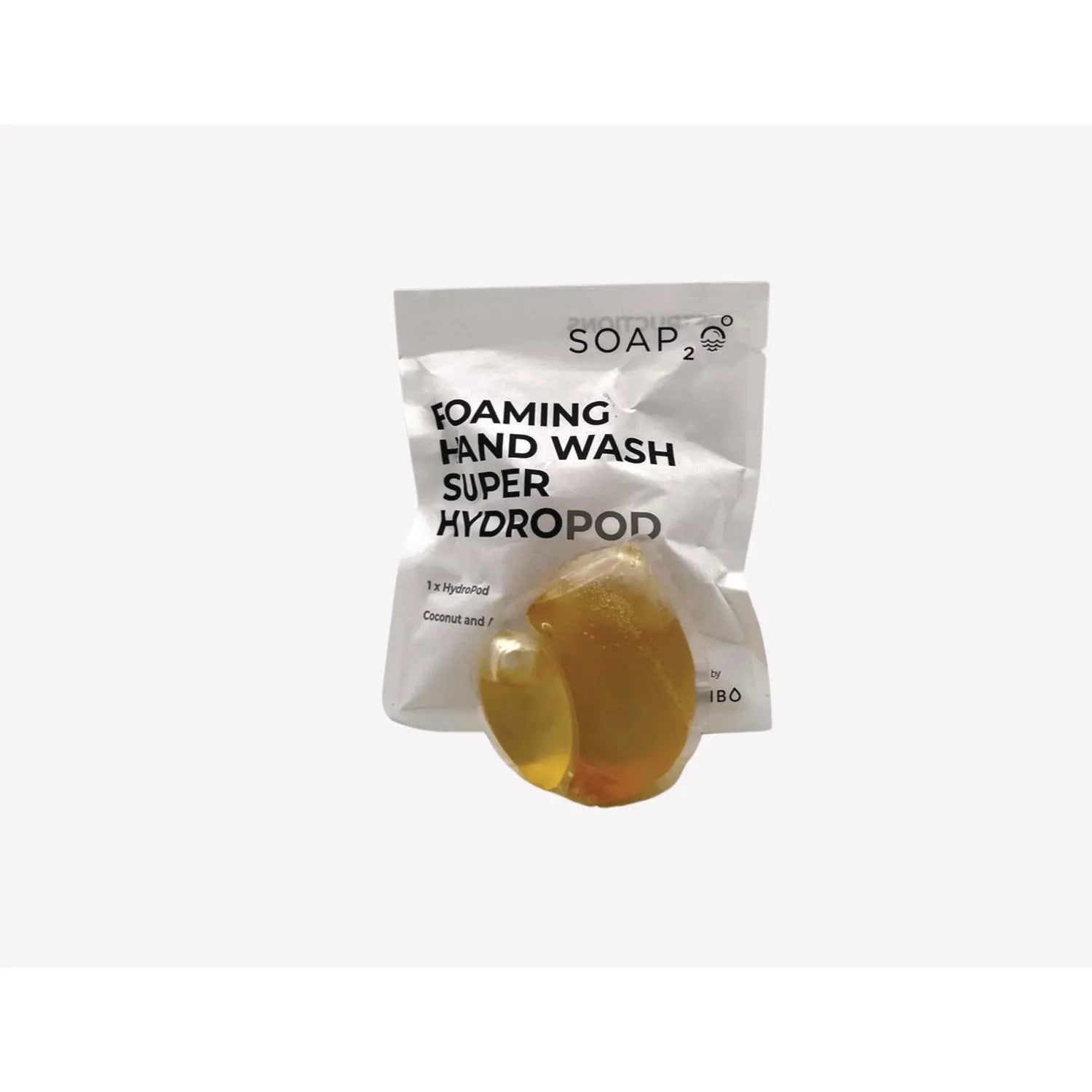 SOAP2O Foaming Super HydroPods, Coconut Acai, 1 gal Refill, 4 Pods/Box, 10 Boxes/Carton