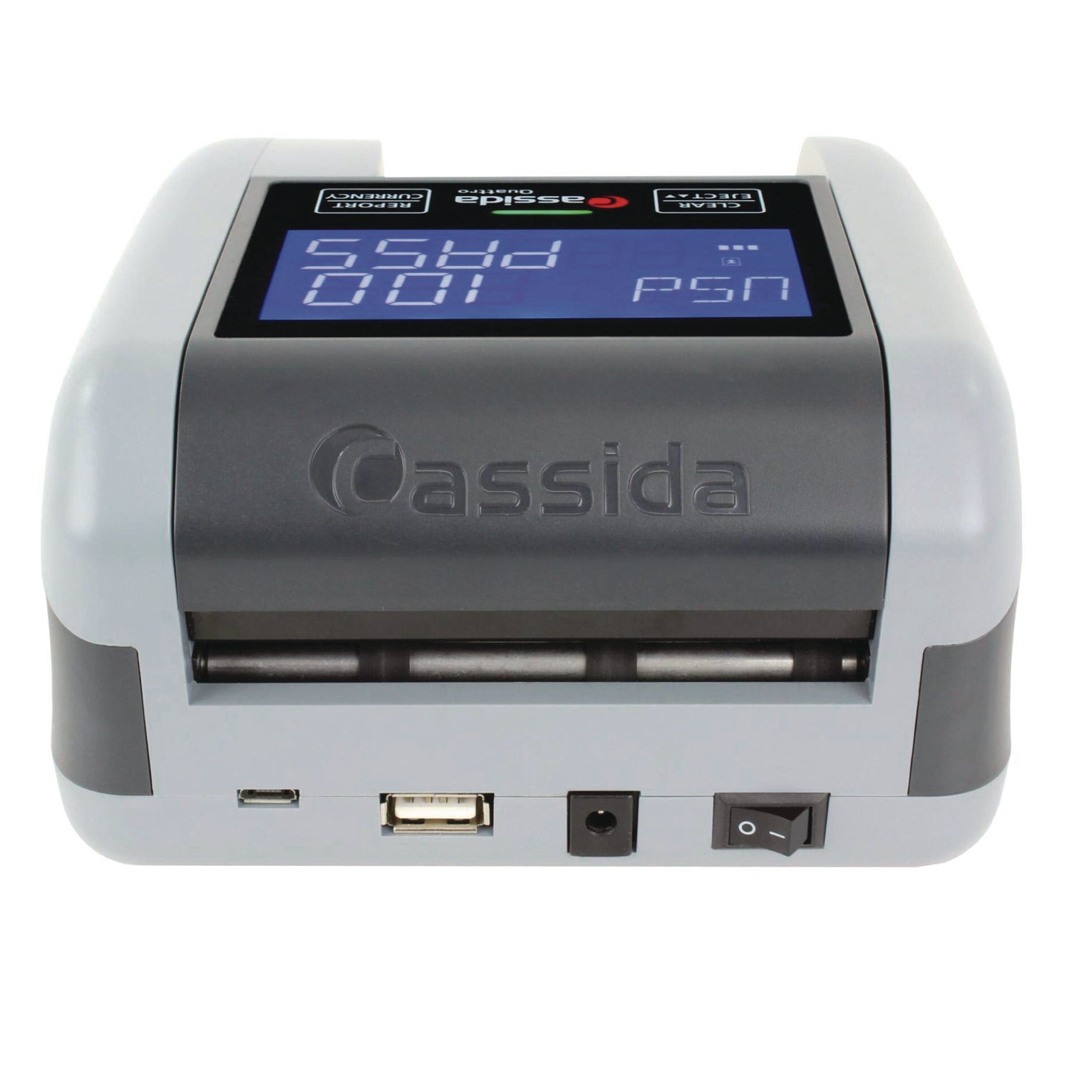 Cassida Quattro Counterfeit Detector, Infrared; Magnetic Strip Detection; Magnetic Thread Security; UV Light, U.S. Currency