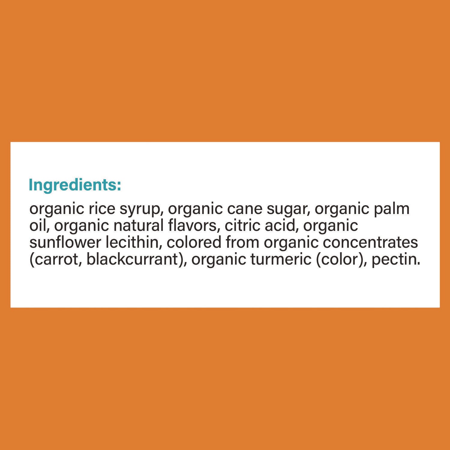 YumEarth Organic Chewys, Assorted Flavors, 2 oz Bag, 12/Carton