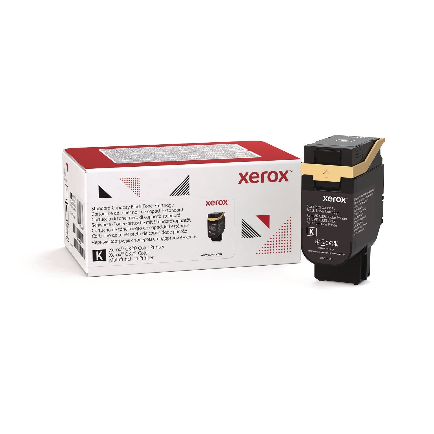 Xerox® 006R04823 Toner, 2,200 Page-Yield, Black