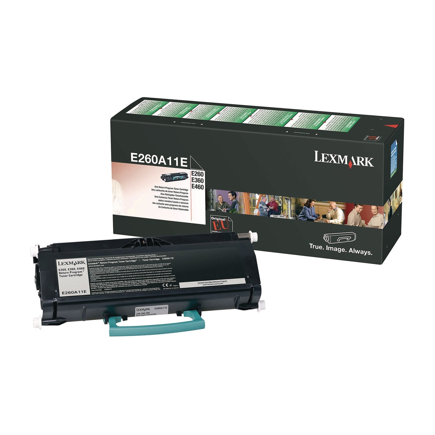 Lexmark™ E460X41G Toner, 15,000 Page-Yield, Black