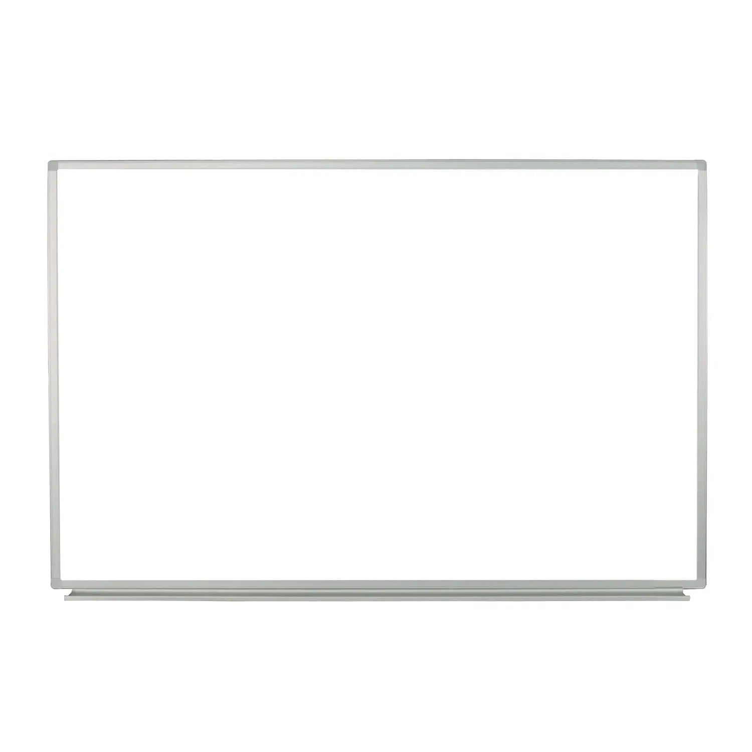 Luxor Wall-Mounted Magnetic Whiteboard, 36" x 24", White Surface, Silver Aluminum Frame - Bloom Skins