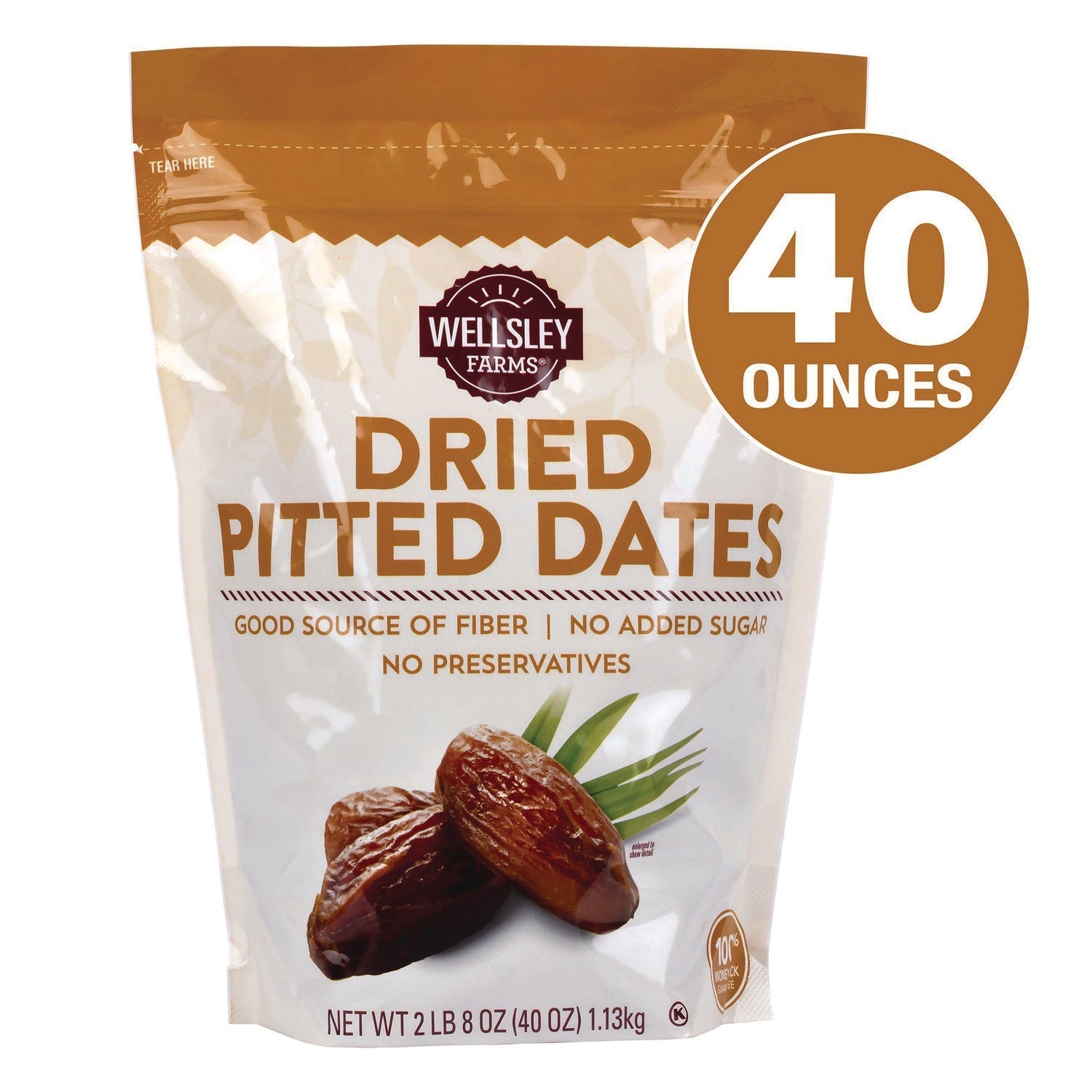 Wellsley Farms™ Dried Pitted Dates, 40 oz Bag