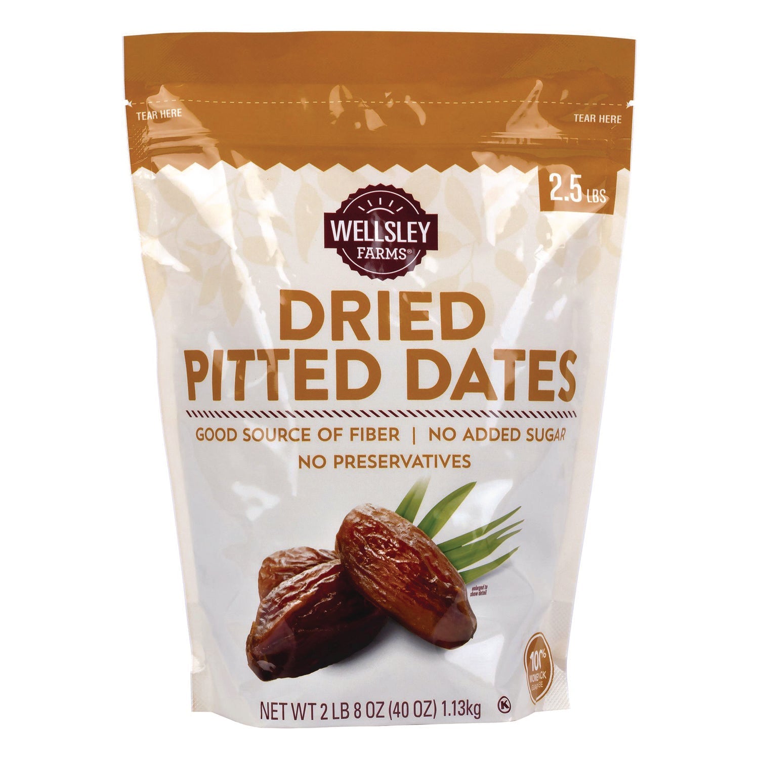 Wellsley Farms™ Dried Pitted Dates, 40 oz Bag