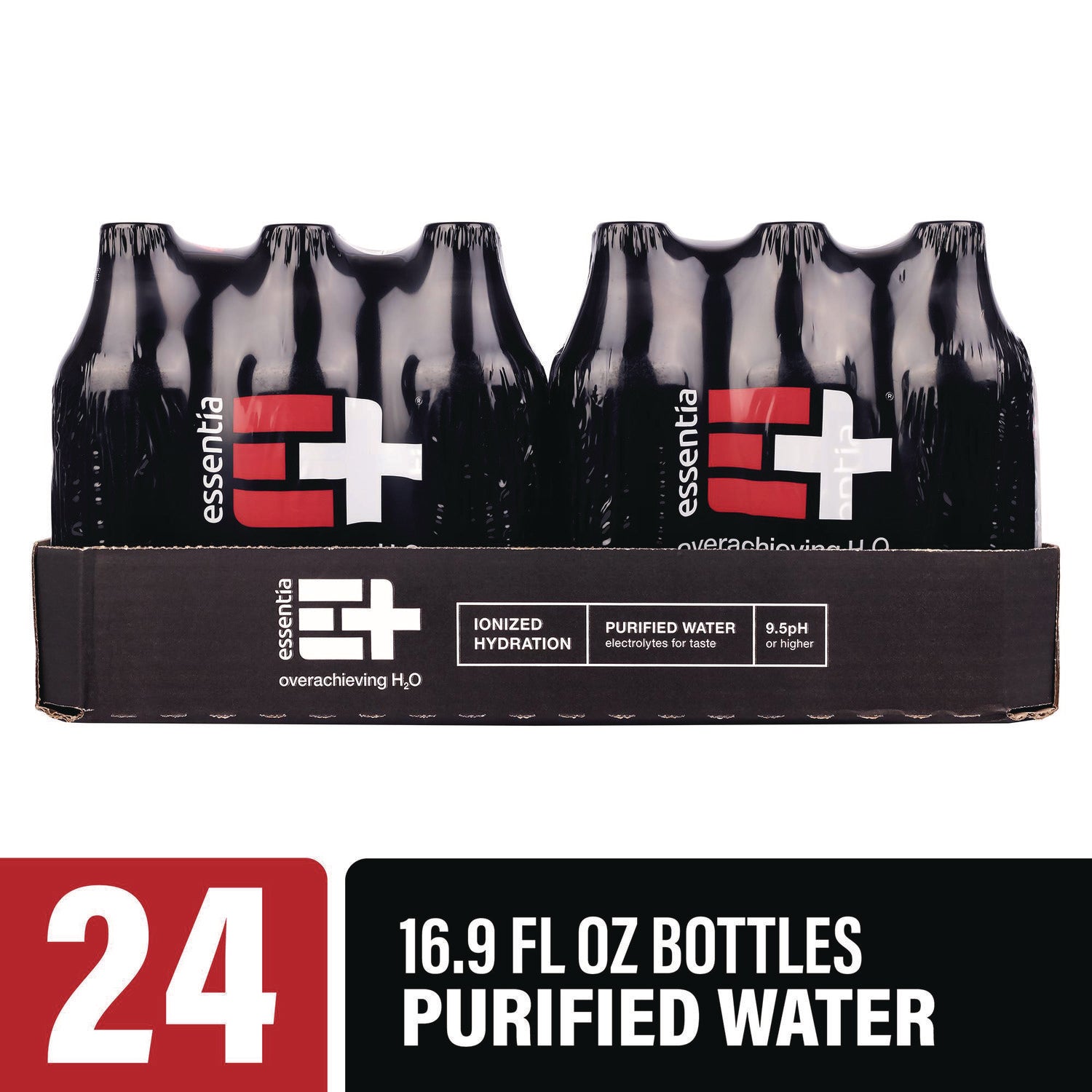 Essentia® Water, 16.9 oz Bottle, 24/Pack