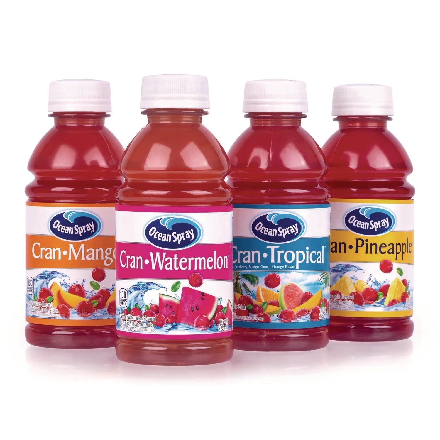 Ocean Spray® Tropical Variety Pack, Assorted Flavors, 10 oz Bottle, 24/Carton
