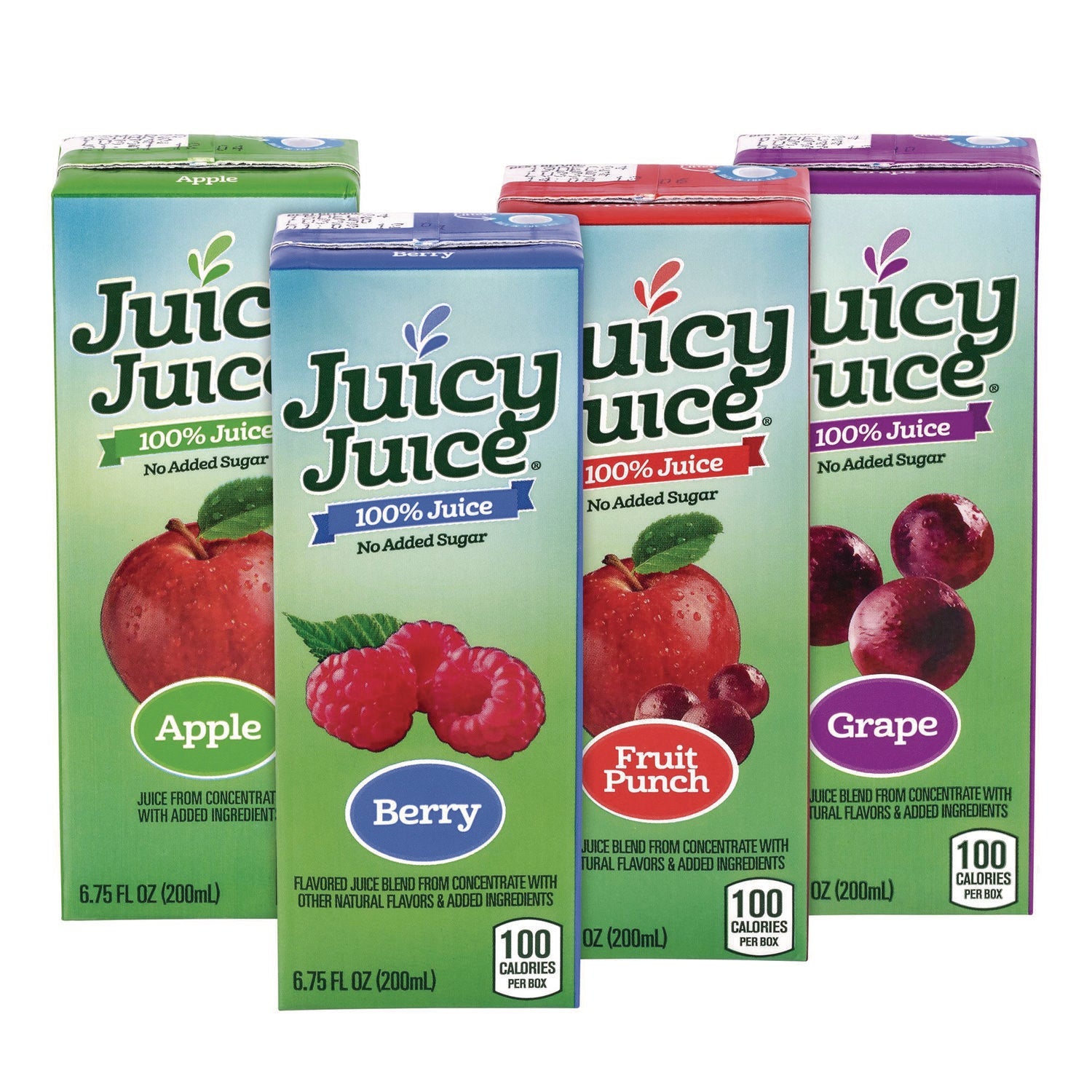 Juicy Juice® Juice Box Variety Pack, Assorted Flavors, 6.75 oz Box, 32/Carton