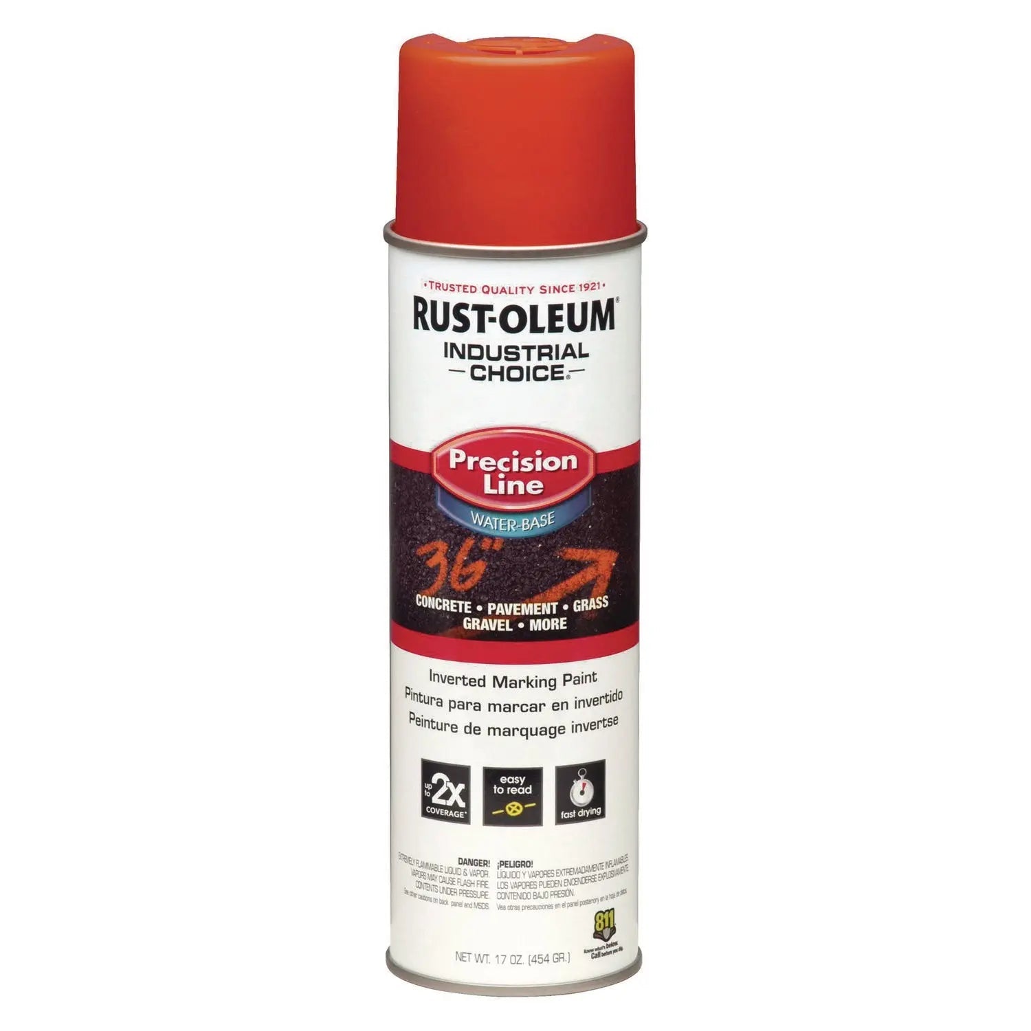 Rust-Oleum Precision Line Marking Paint |Orange