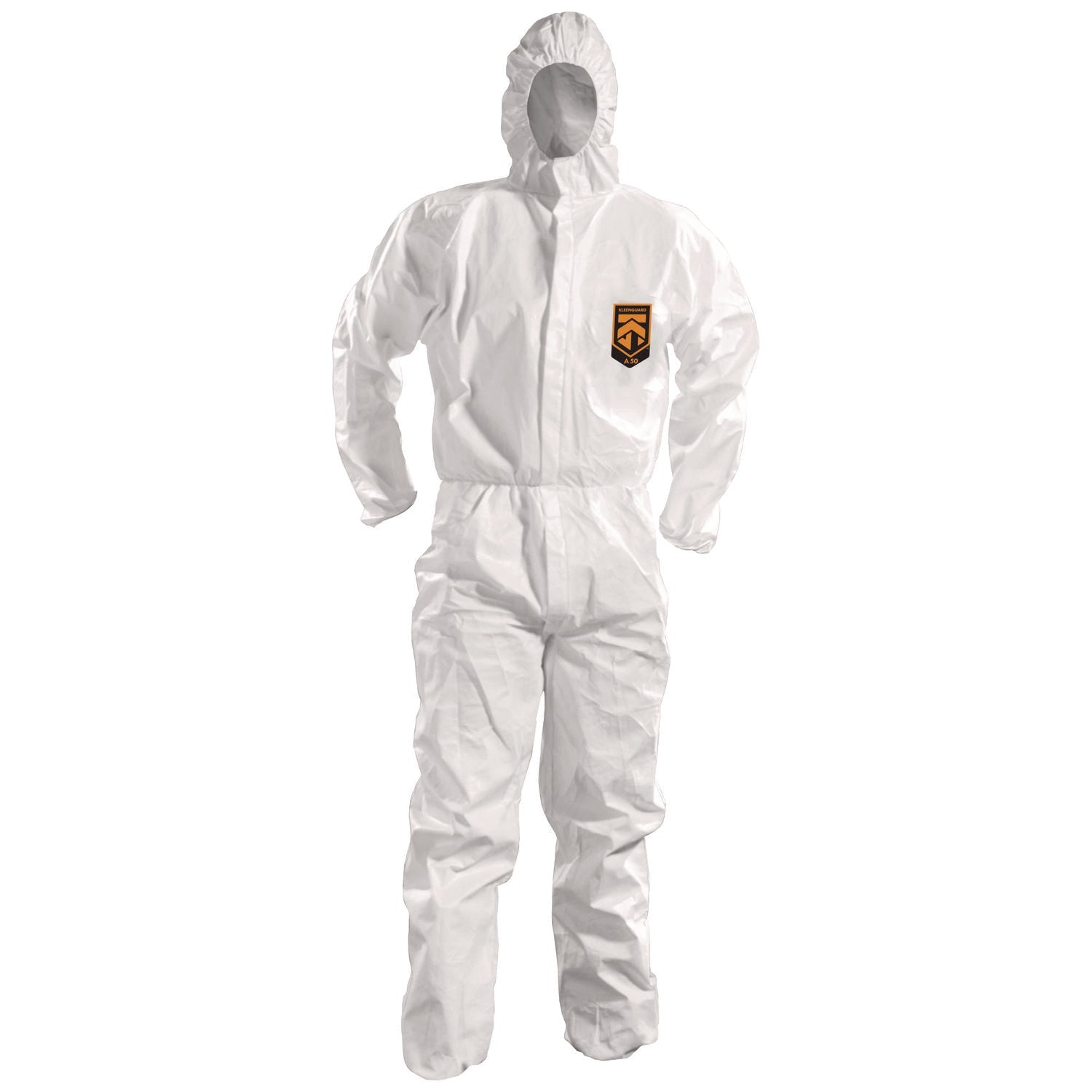 KleenGuard™ A50 Breathable Splash and Particle Protection Overalls, White, 2X-Large, 25/Carton