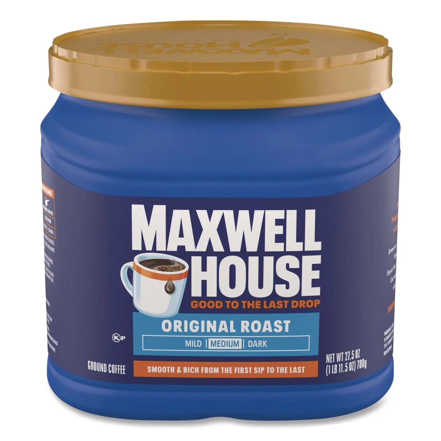 Maxwell House® Coffee, Original Roast, 27.5 oz Canister