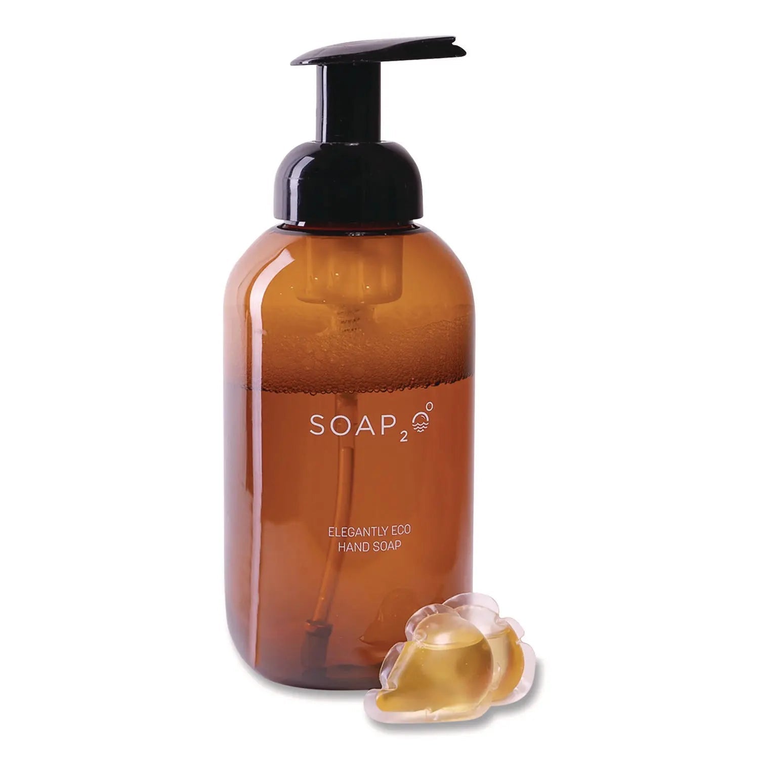 SOAP2O Super HydroDrops and Dispenser Bottle Kit, Coconut Acai, 500 mL