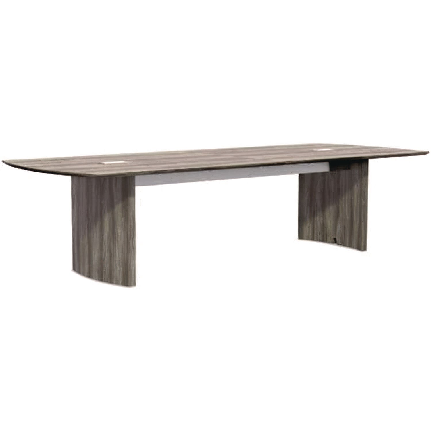 Safco® Medina Conference Table Top Half-Section, Rectangular, 48 x 60, Gray Steel