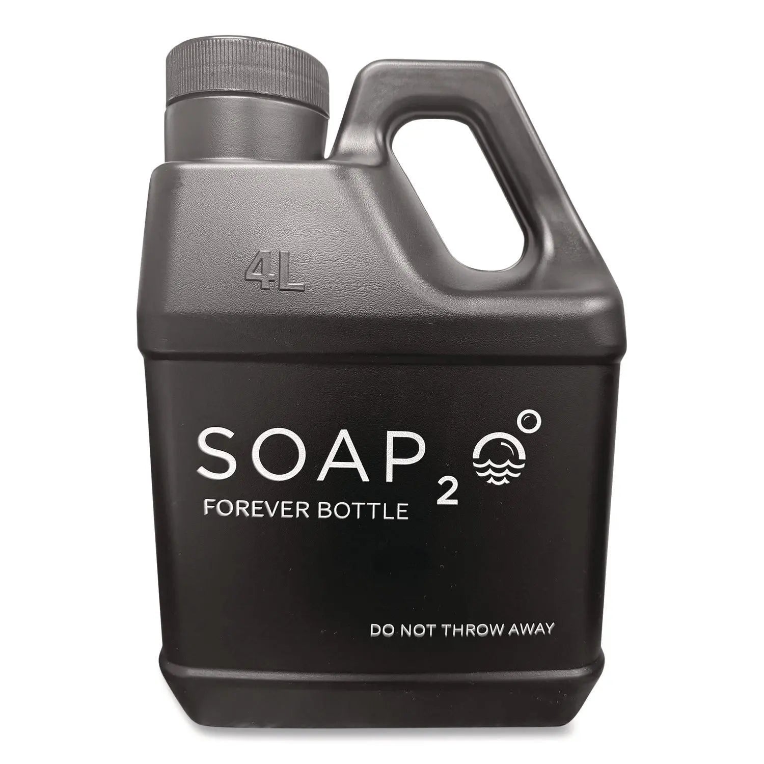 SOAP2O Forever Bottle, 1 gal, 10/Carton