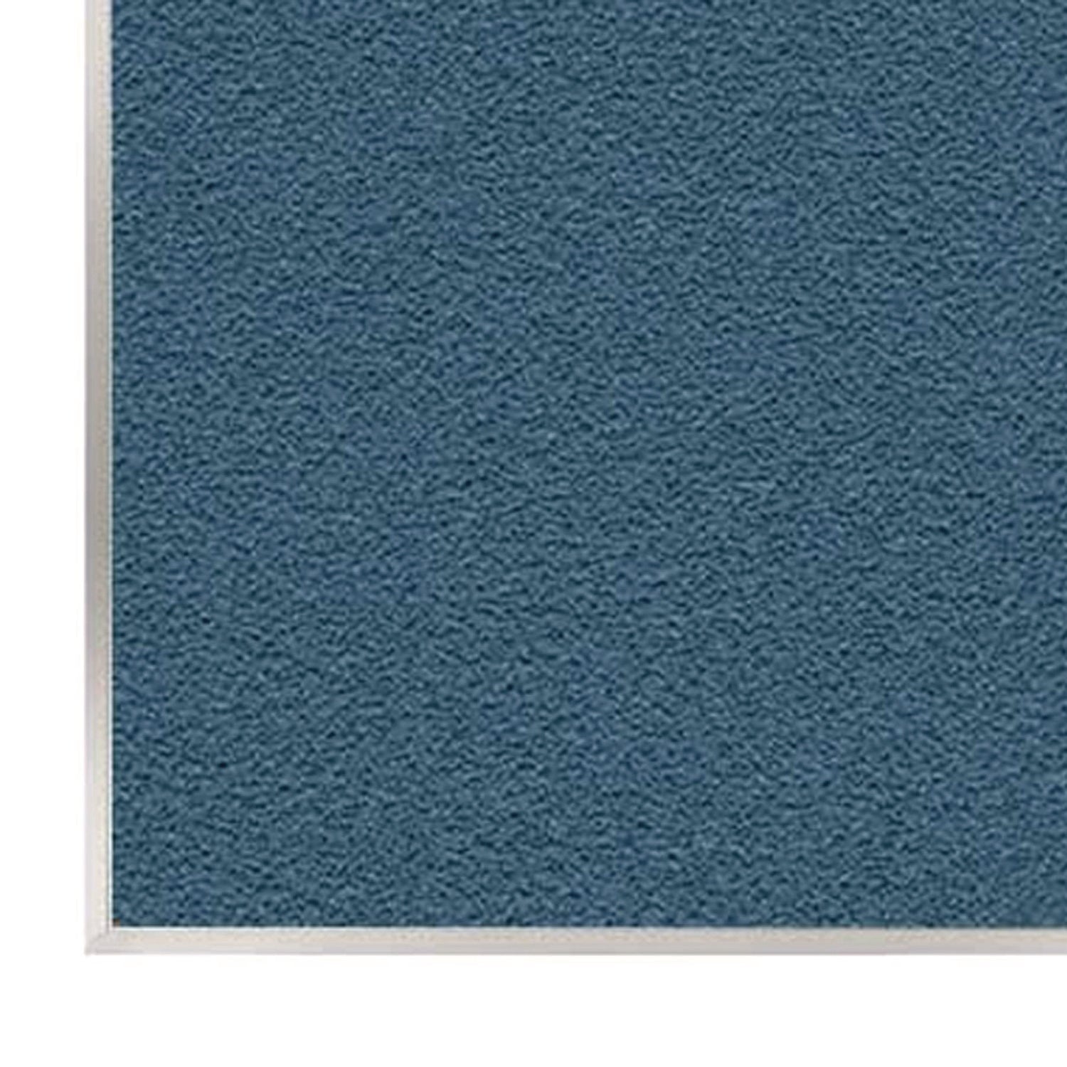 Ghent Vinyl Bulletin Board with Aluminum Frame, 87.91" x 48.5", Ocean Surface, Satin Aluminum Frame