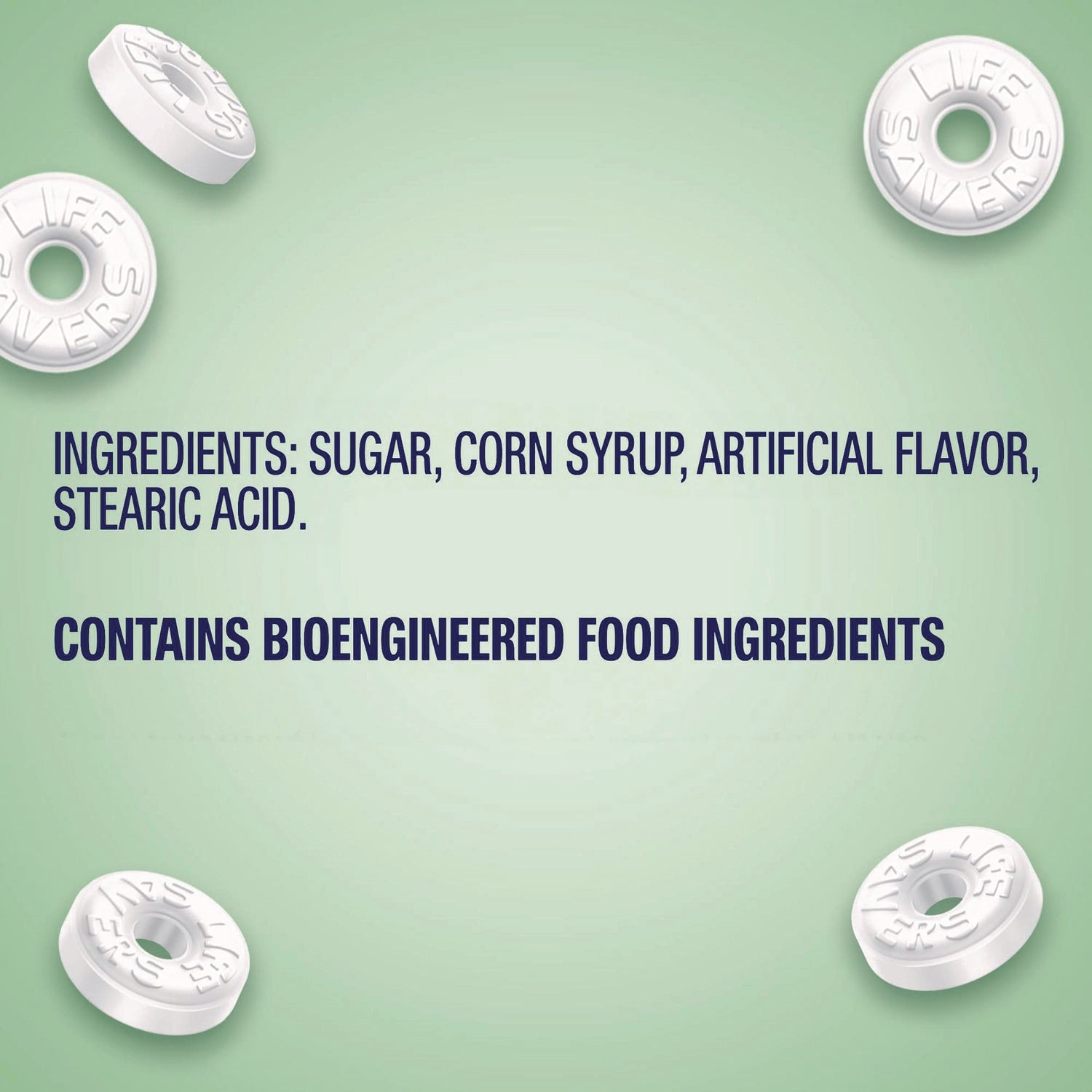 LifeSavers® Hard Candy Mints, Party Size, Wint-O-Green, Individually Wrapped, 44.93 oz Bag - Bloom Skins